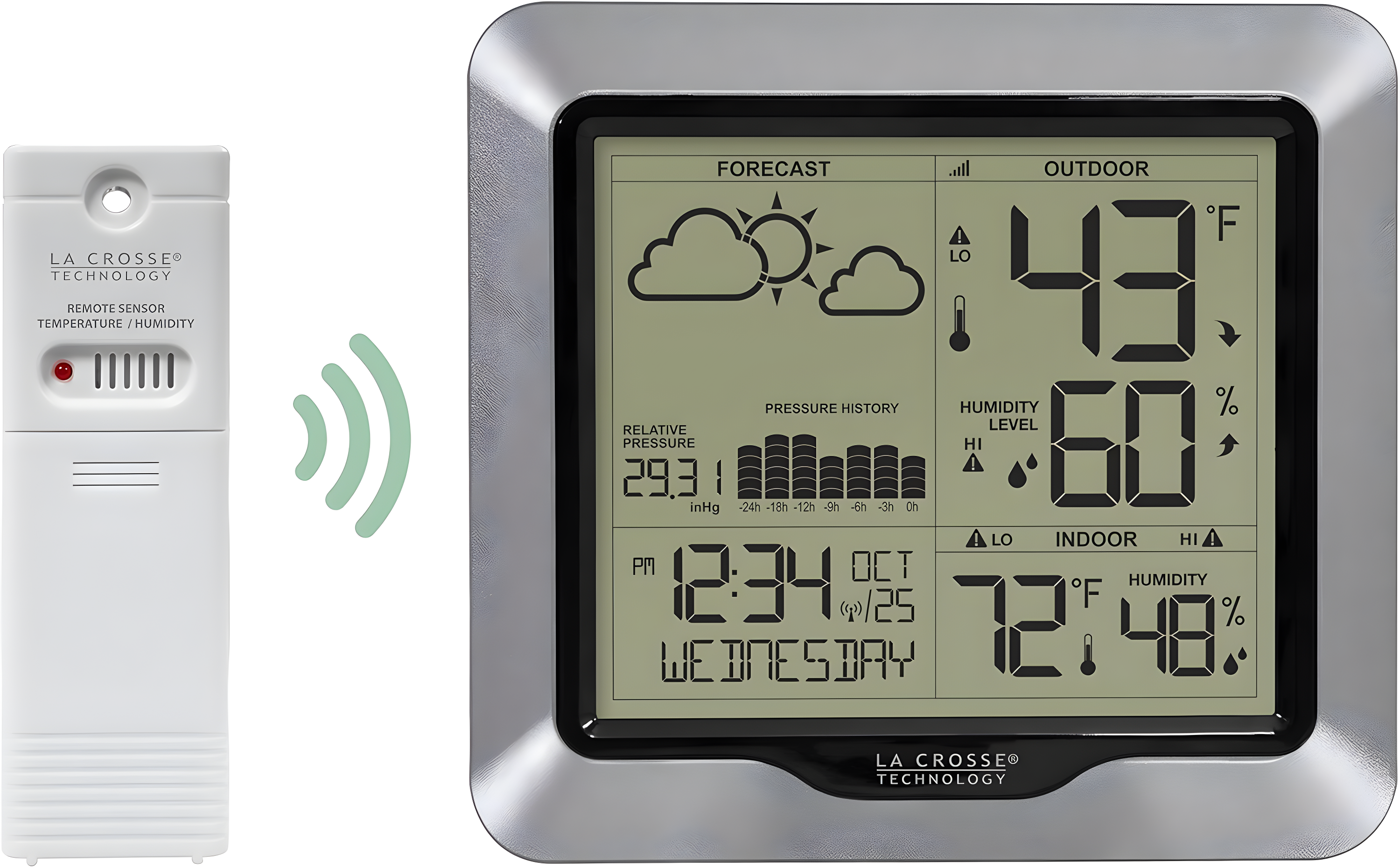 La Crosse Technology Hunter Forecast Station | Wayfair