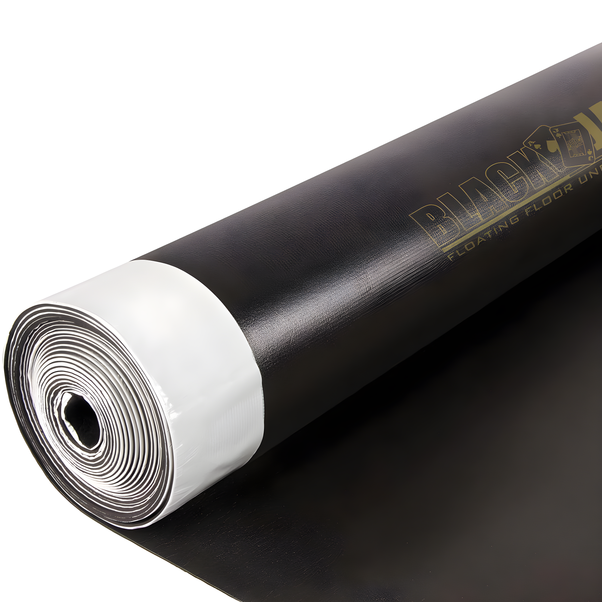 QEP ROBERTS Black Jack Underlayment - 100 sq. ft. Roll - 43" x 28' x 2.5 mm