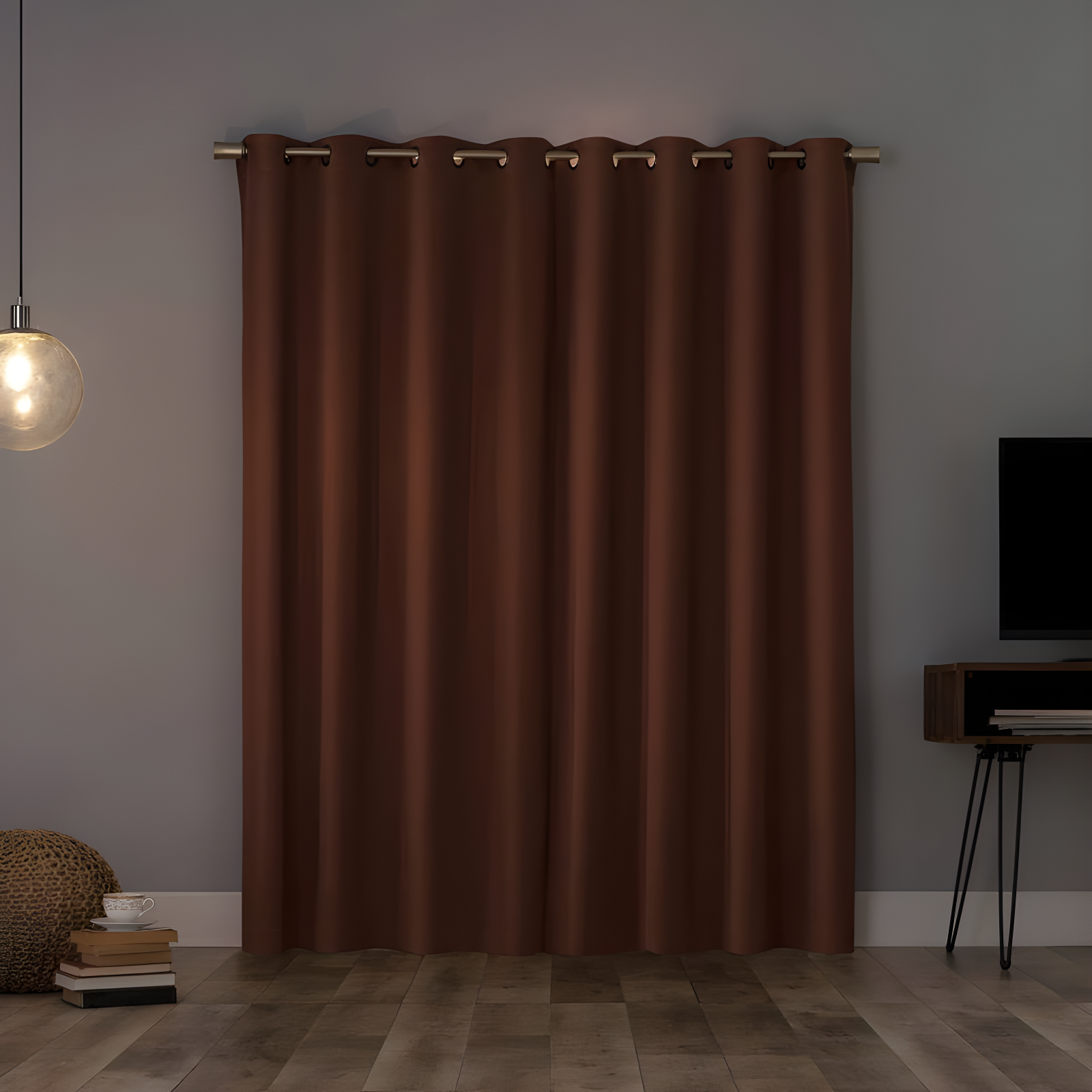 Sun Zero Oslo Theater Grade Extreme 100% Blackout Grommet Curtain Panel