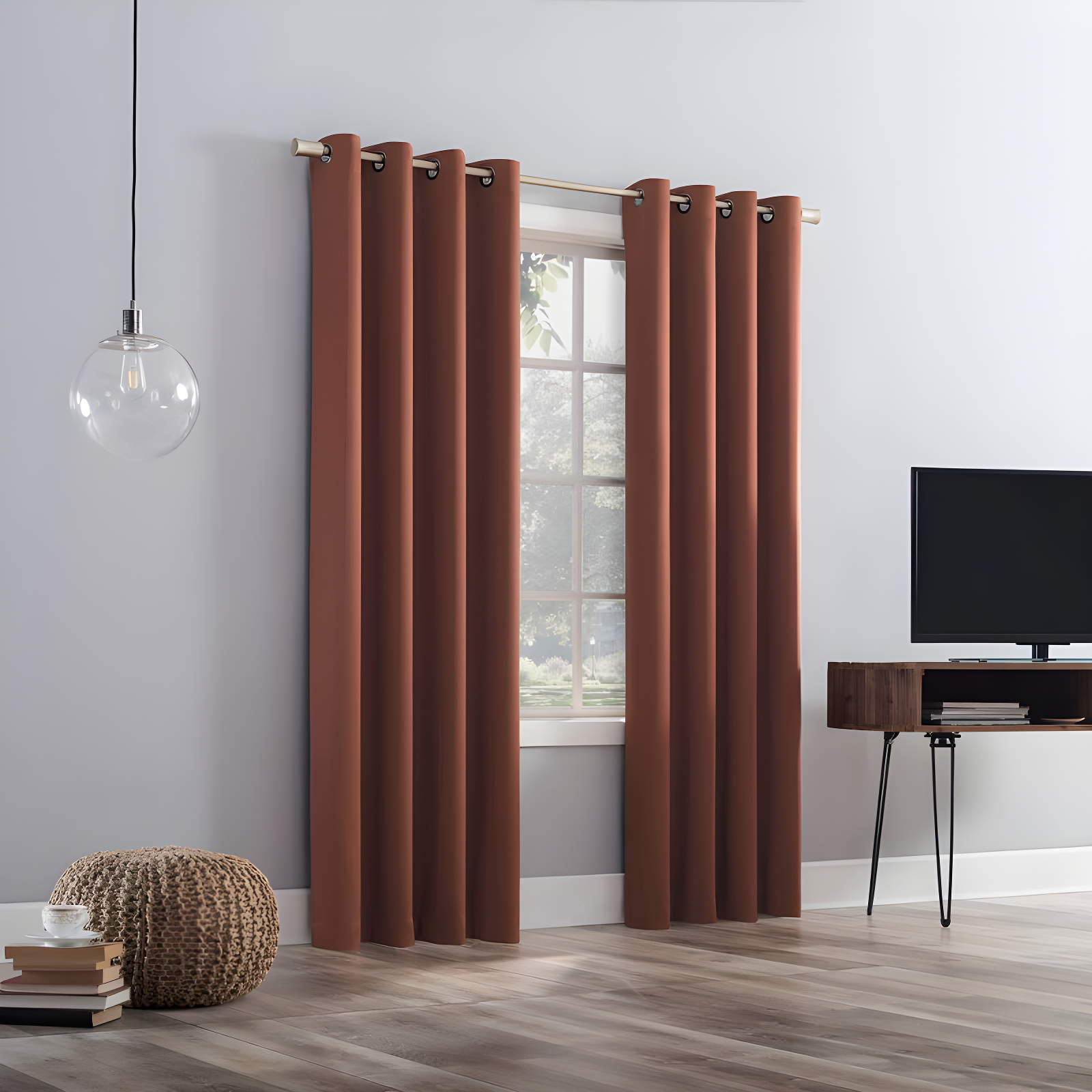 Sun Zero Oslo Theater Grade Extreme 100% Blackout Grommet Curtain Panel