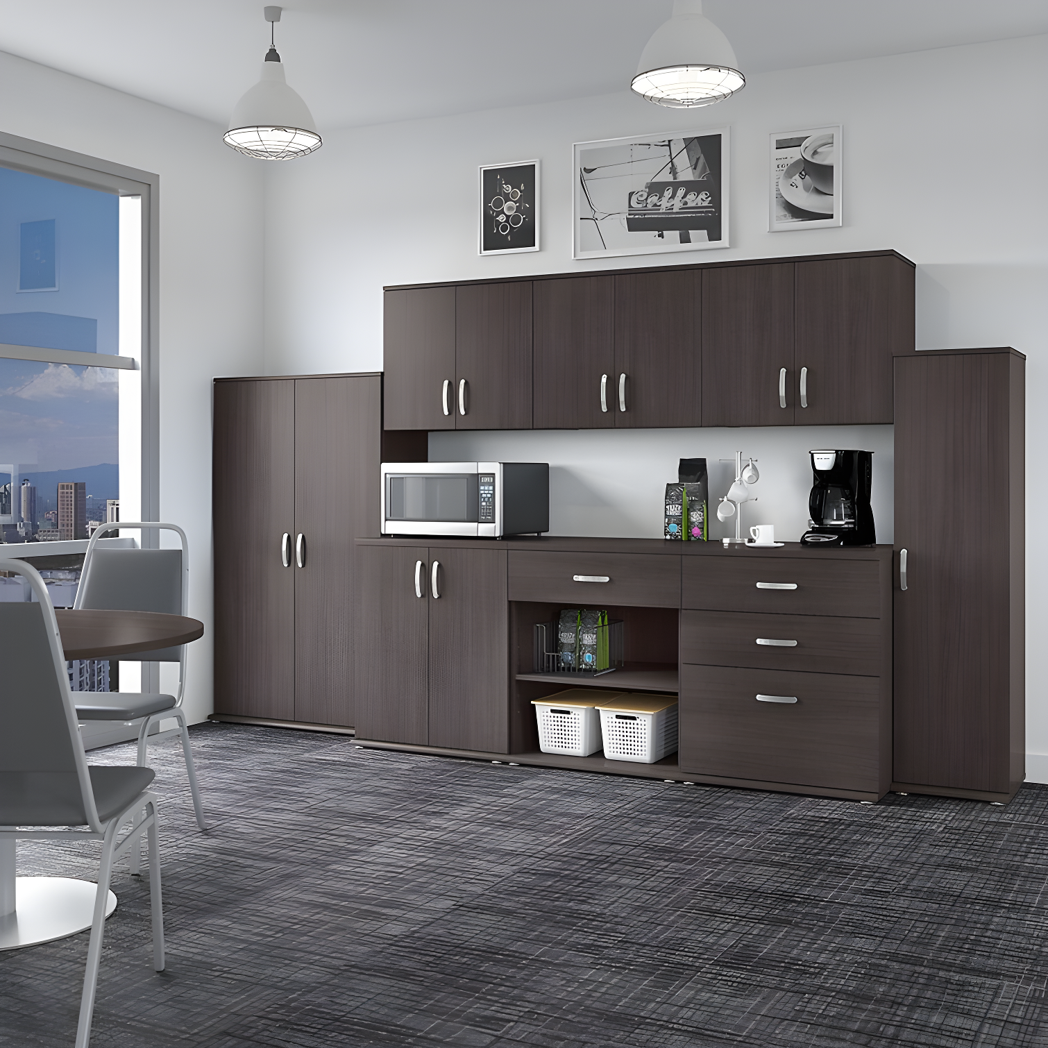 Universal Storage 28.35'' Wide 2 - Shelf Storage Cabinet