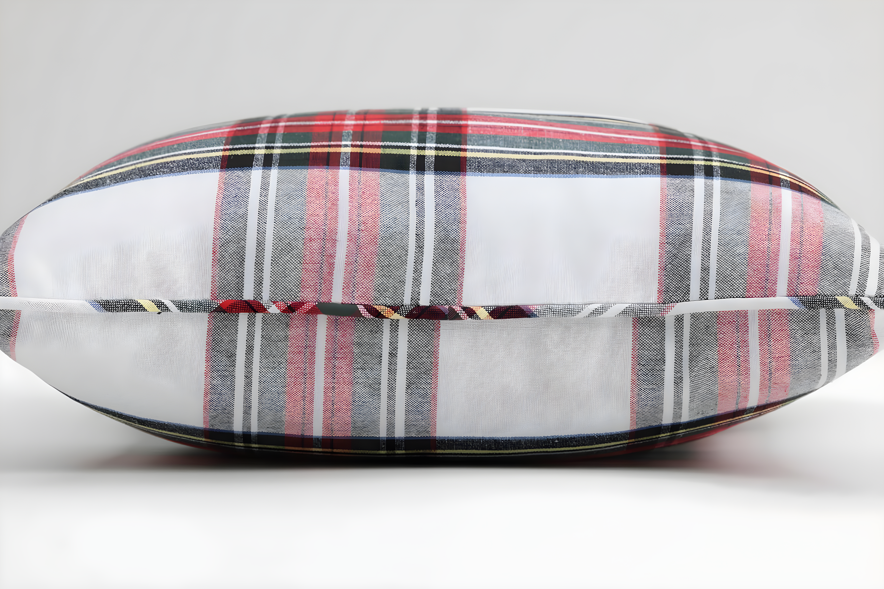Pillow Perfect Plaid Reversible Throw Pillow