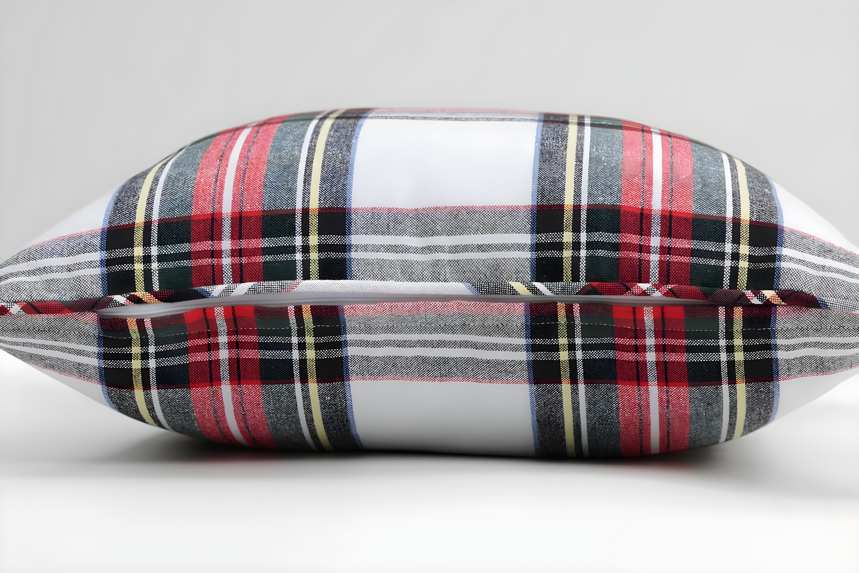 Pillow Perfect Plaid Reversible Throw Pillow