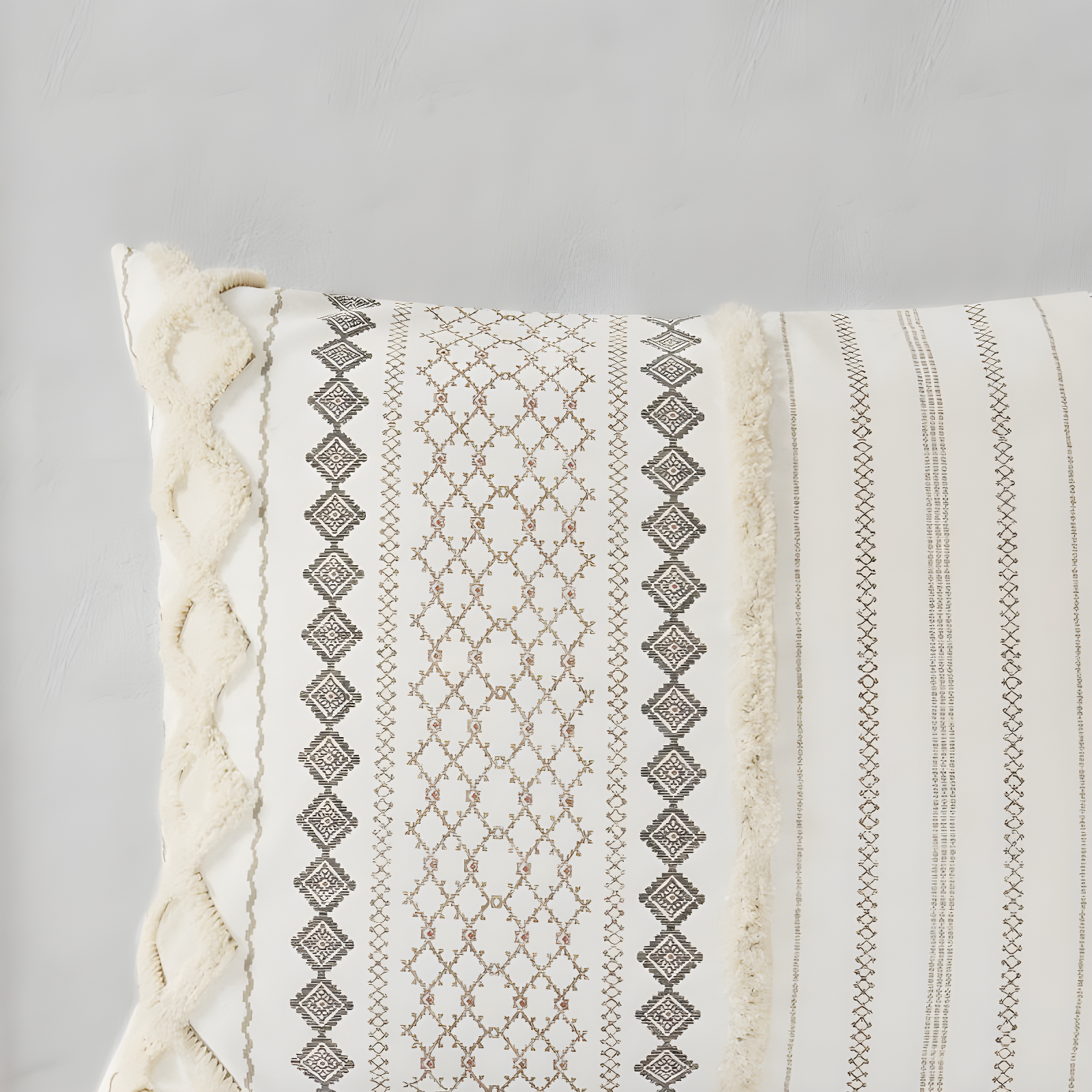 INK+IVY Imani Cotton Printed Duvet Cover Set