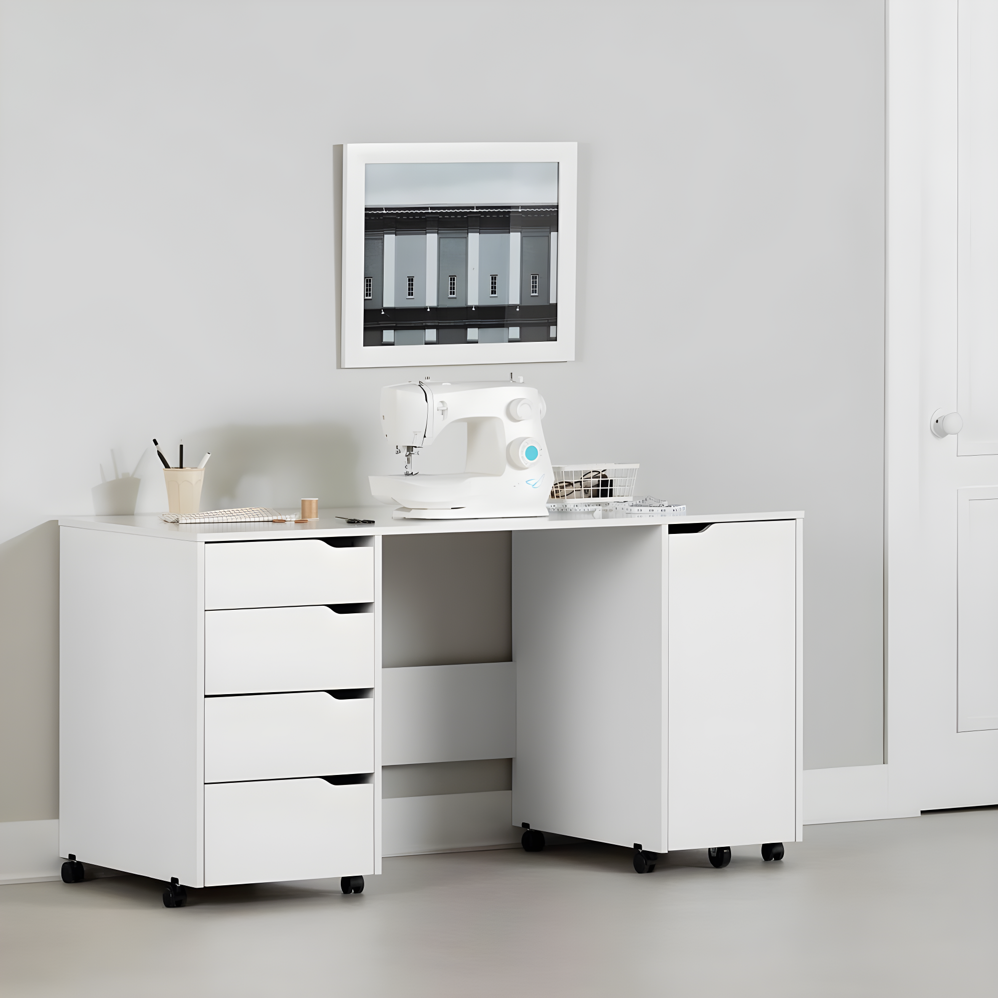 South Shore Crea Sewing Craft Table & Reviews | Wayfair