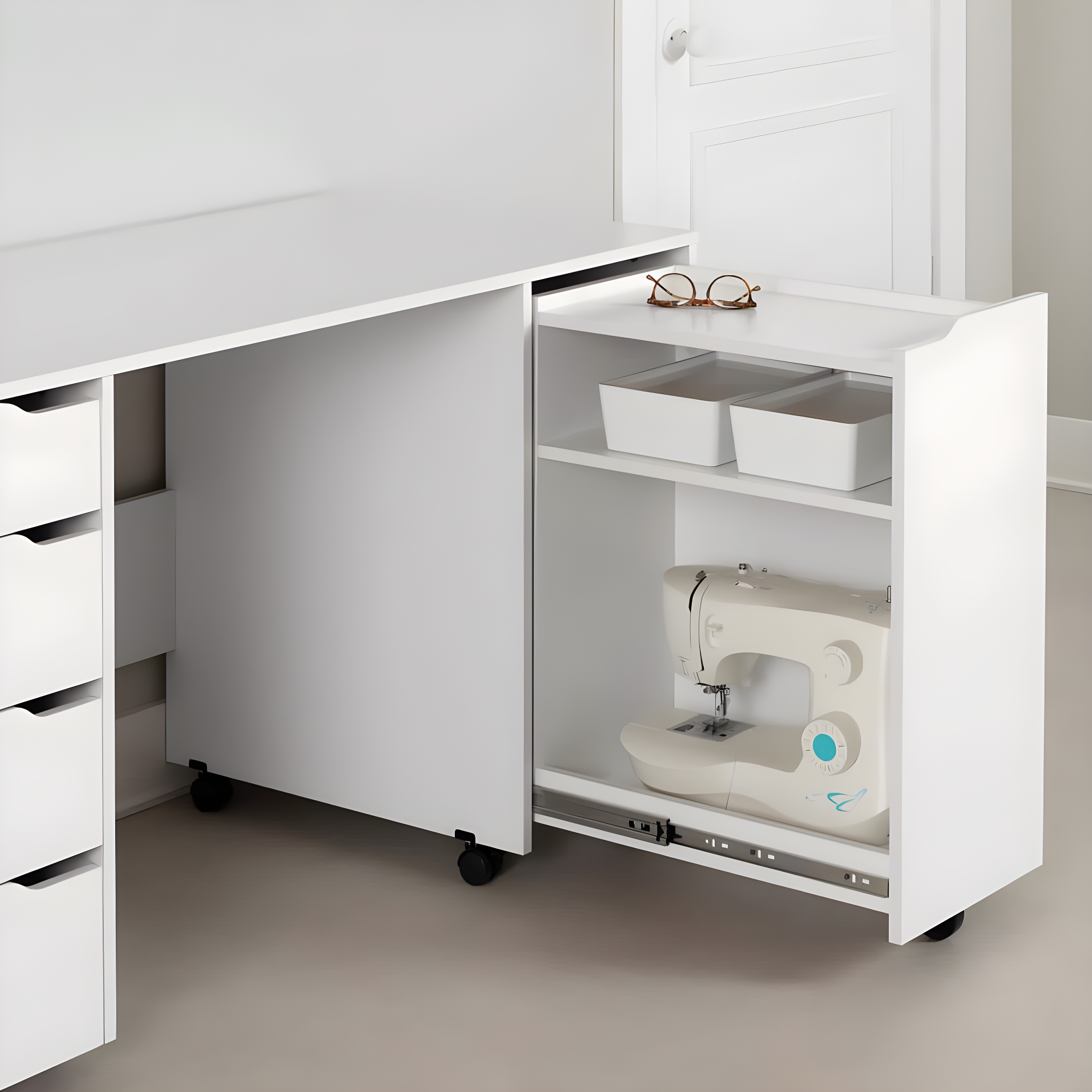 South Shore Crea Sewing Craft Table & Reviews | Wayfair