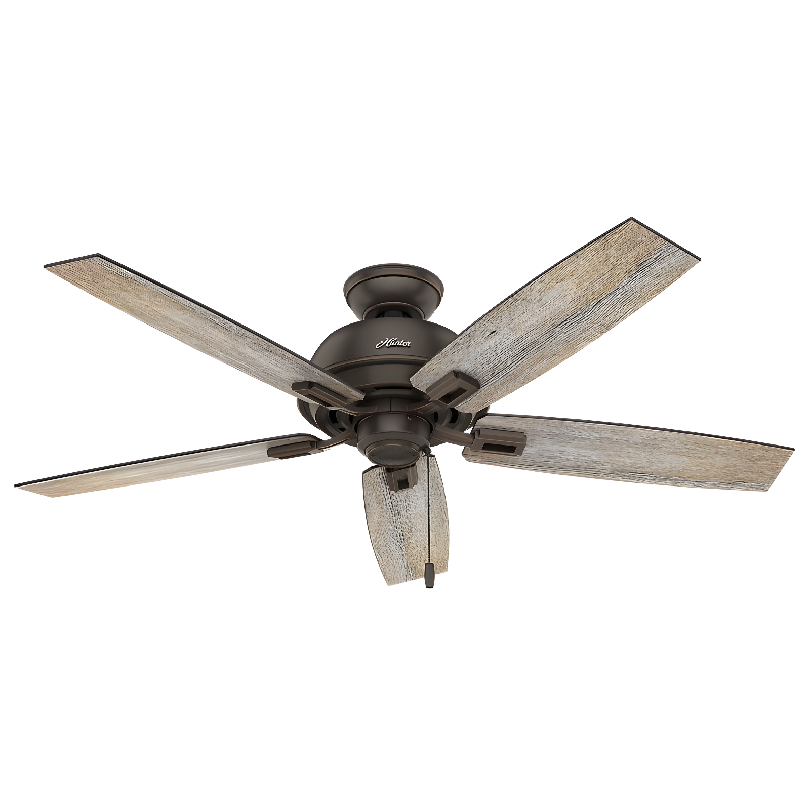52" Donegan 5 - Blade Standard Ceiling Fan with Pull Chain and Light Kit Included