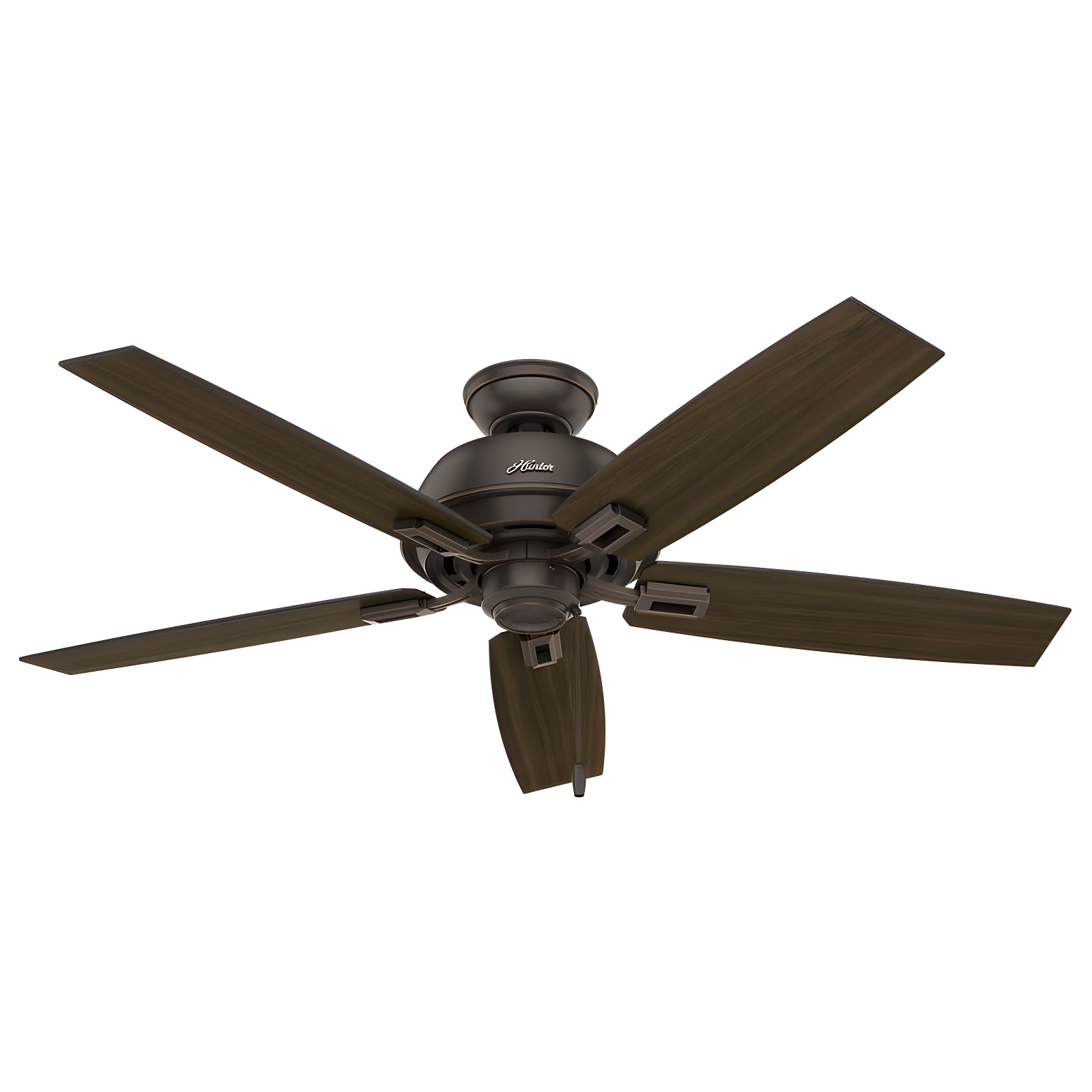 52" Donegan 5 - Blade Standard Ceiling Fan with Pull Chain and Light Kit Included