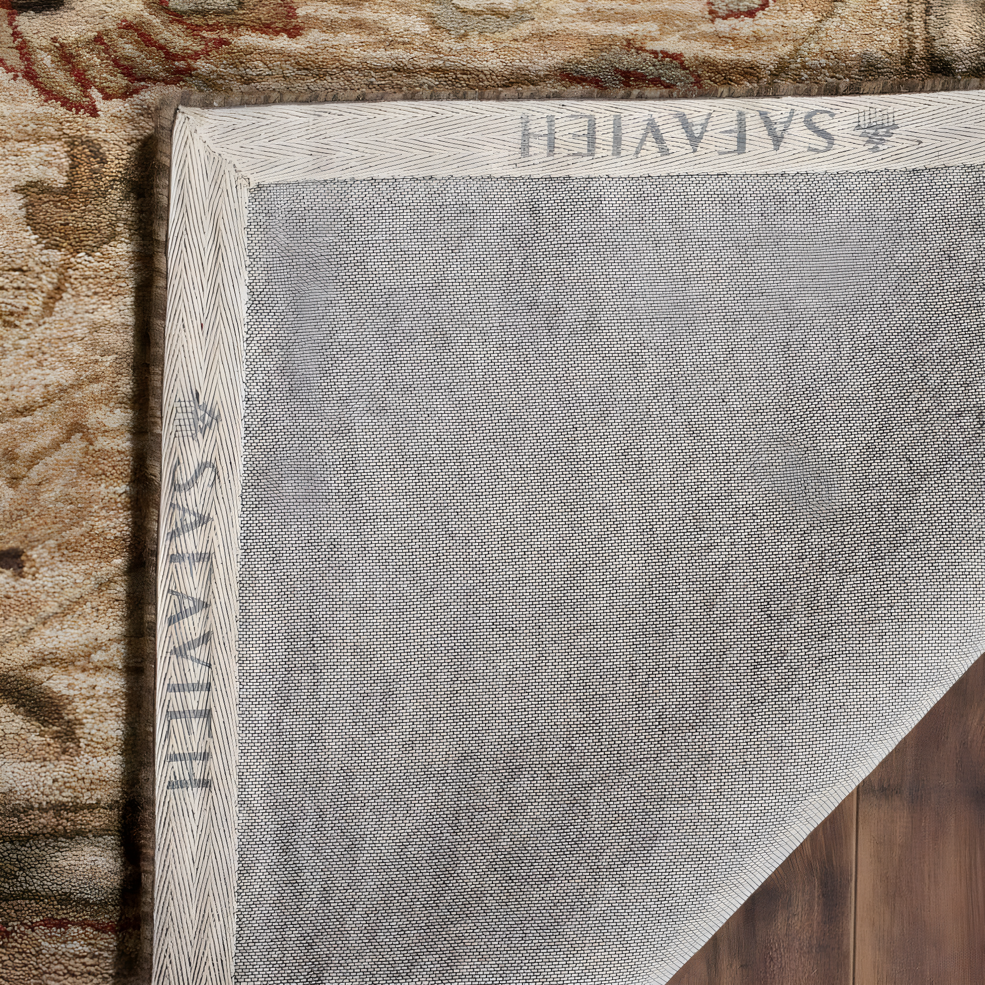 Antiquity AT812 Hand Tufted Indoor Area Rug - Beige/Beige - 5'x8' - Safavieh