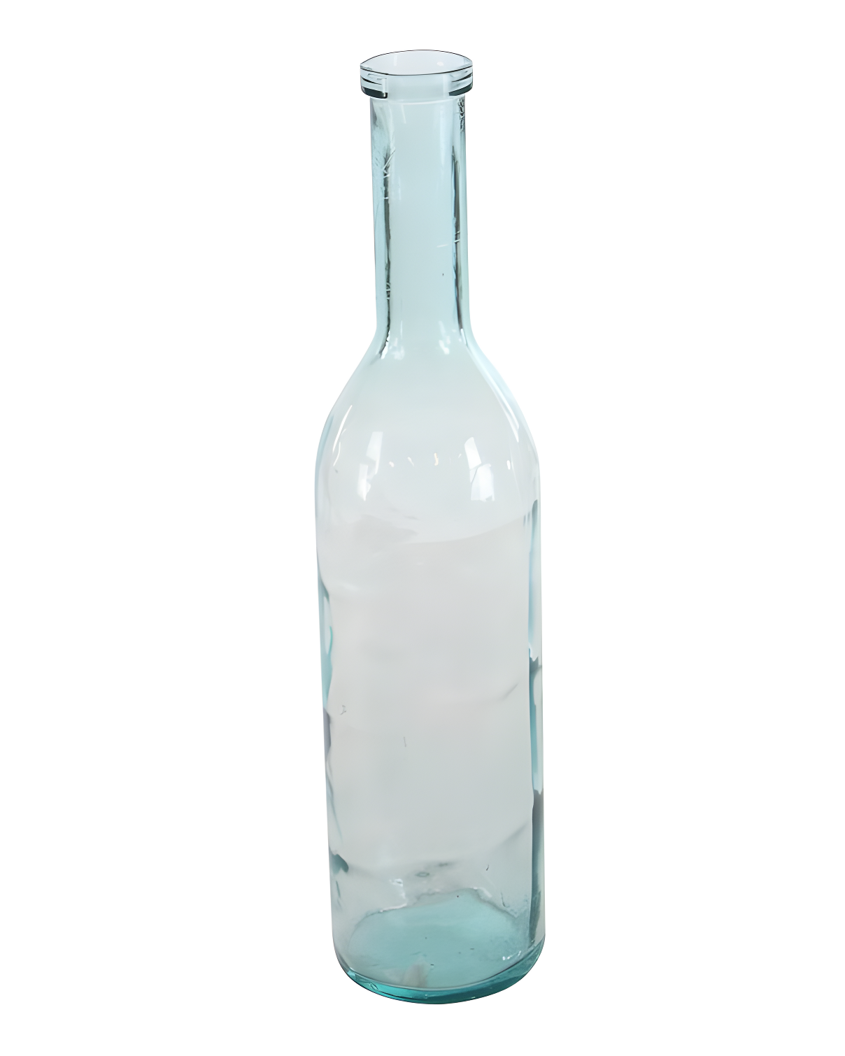 Recycled Glass Handmade Spanish Decorative Blue Vase