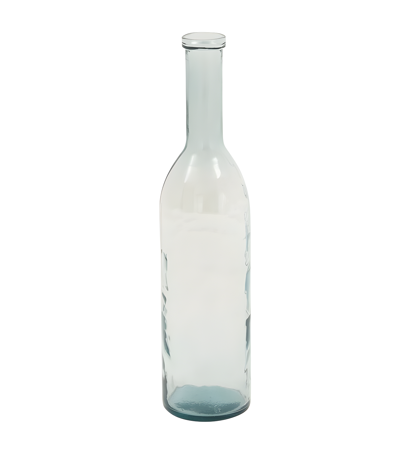 Recycled Glass Handmade Spanish Decorative Blue Vase
