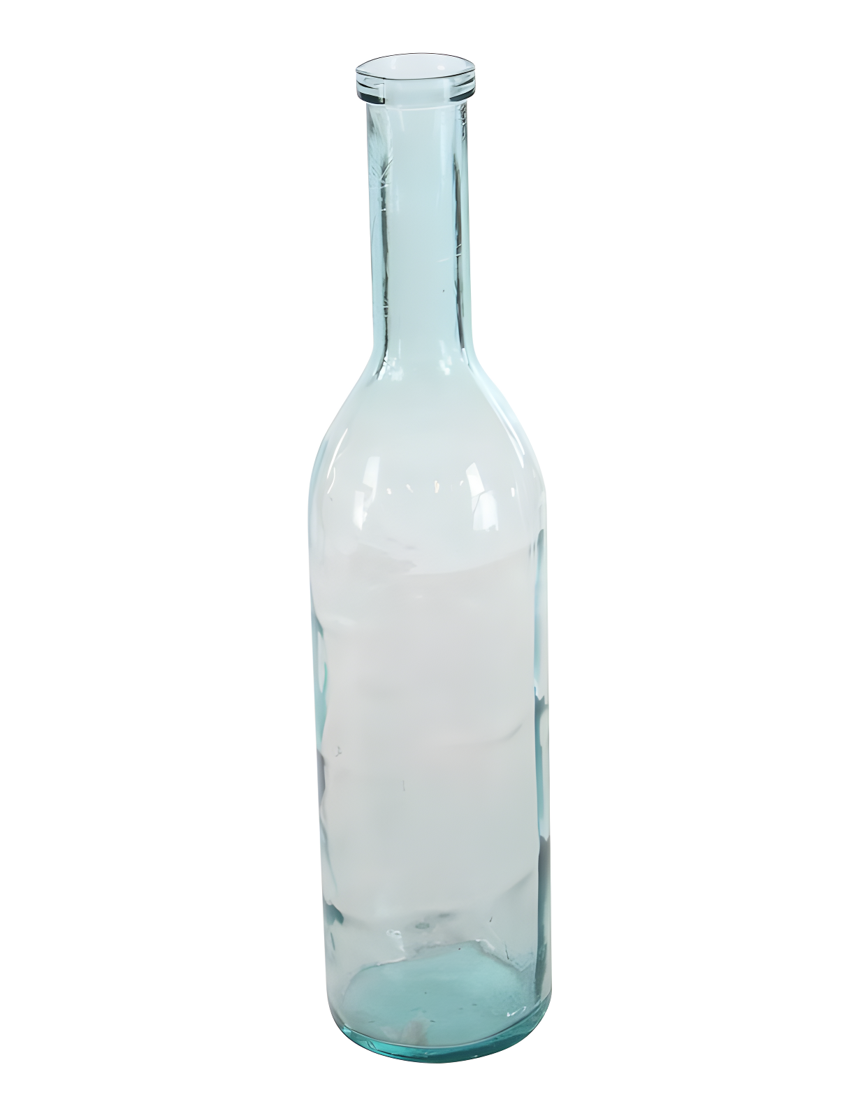 Recycled Glass Handmade Spanish Decorative Blue Vase