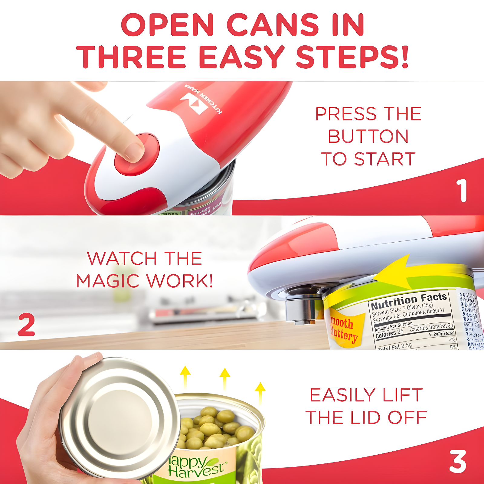 Kitchen Mama Auto Electric Can Opener
