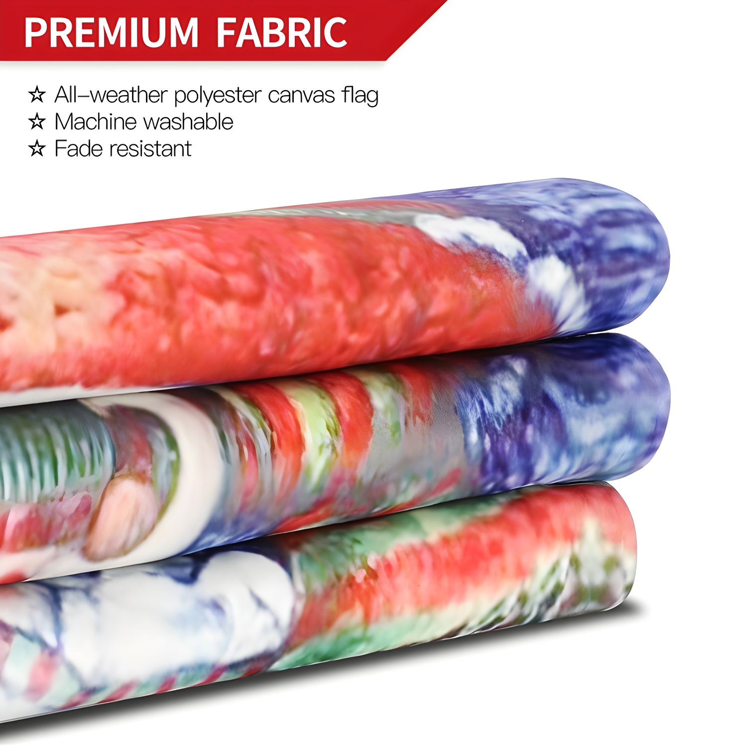 Four Seasons 2-Sided Polyester 18 x 12 in. Garden Flag (Set of 4) (Set of 4)