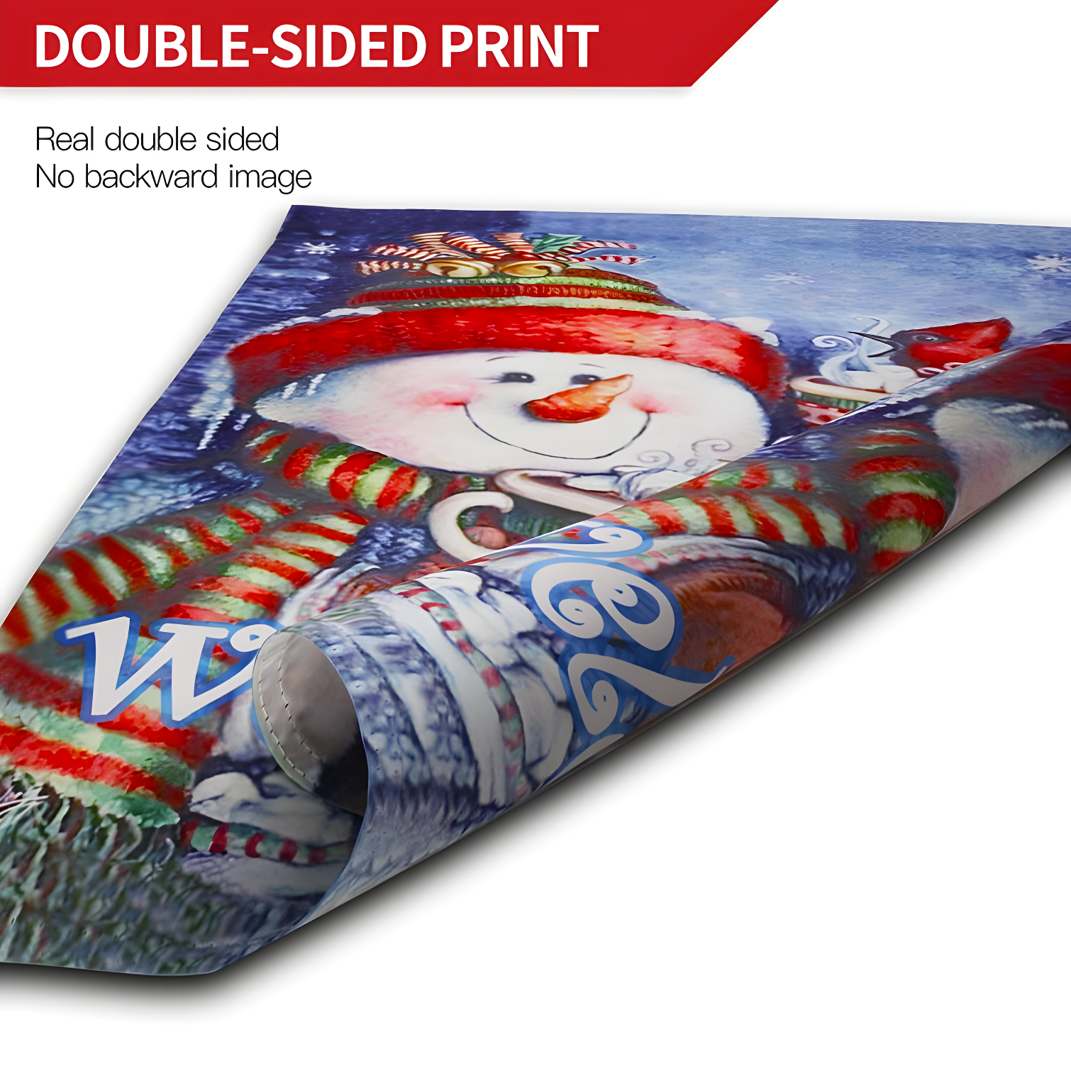 Four Seasons 2-Sided Polyester 18 x 12 in. Garden Flag (Set of 4) (Set of 4)