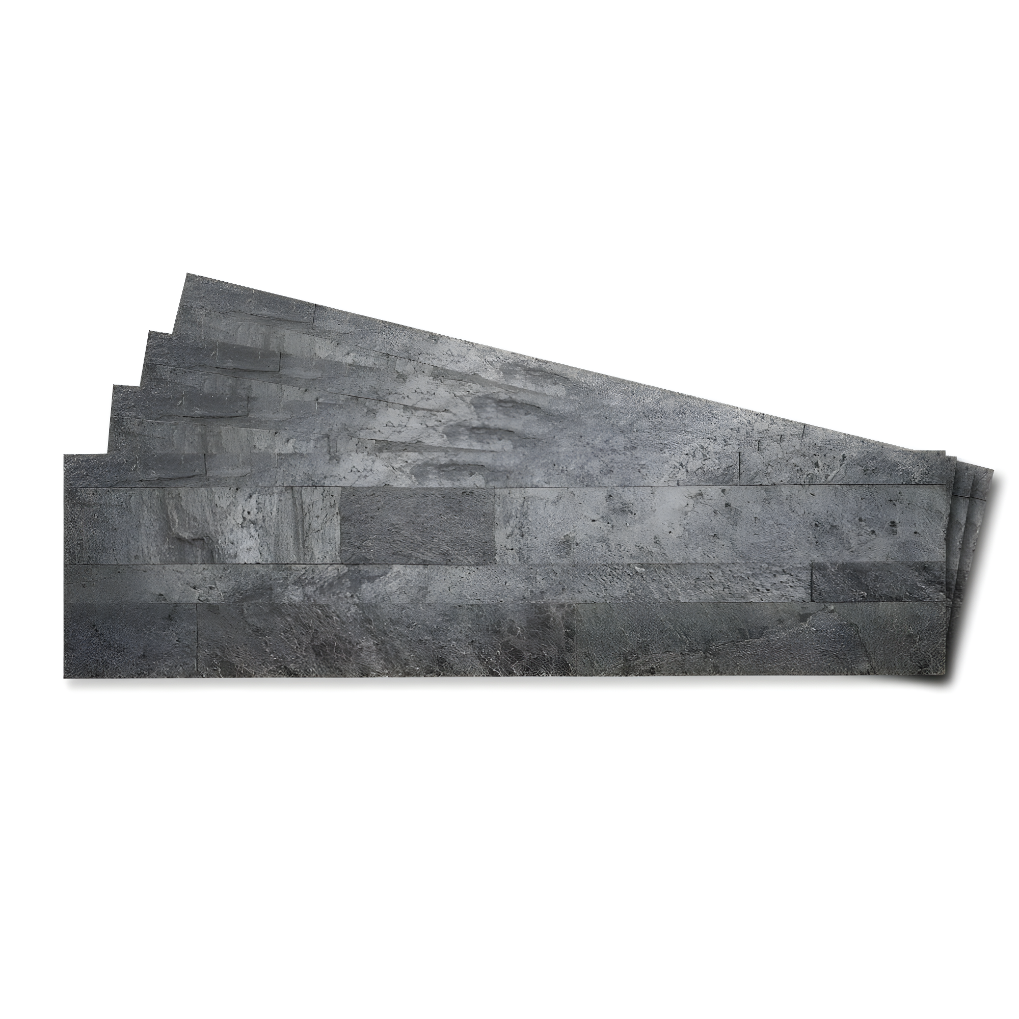 6'' W x 24'' L Natural Stone Peel and Stick Mosaic Tile
