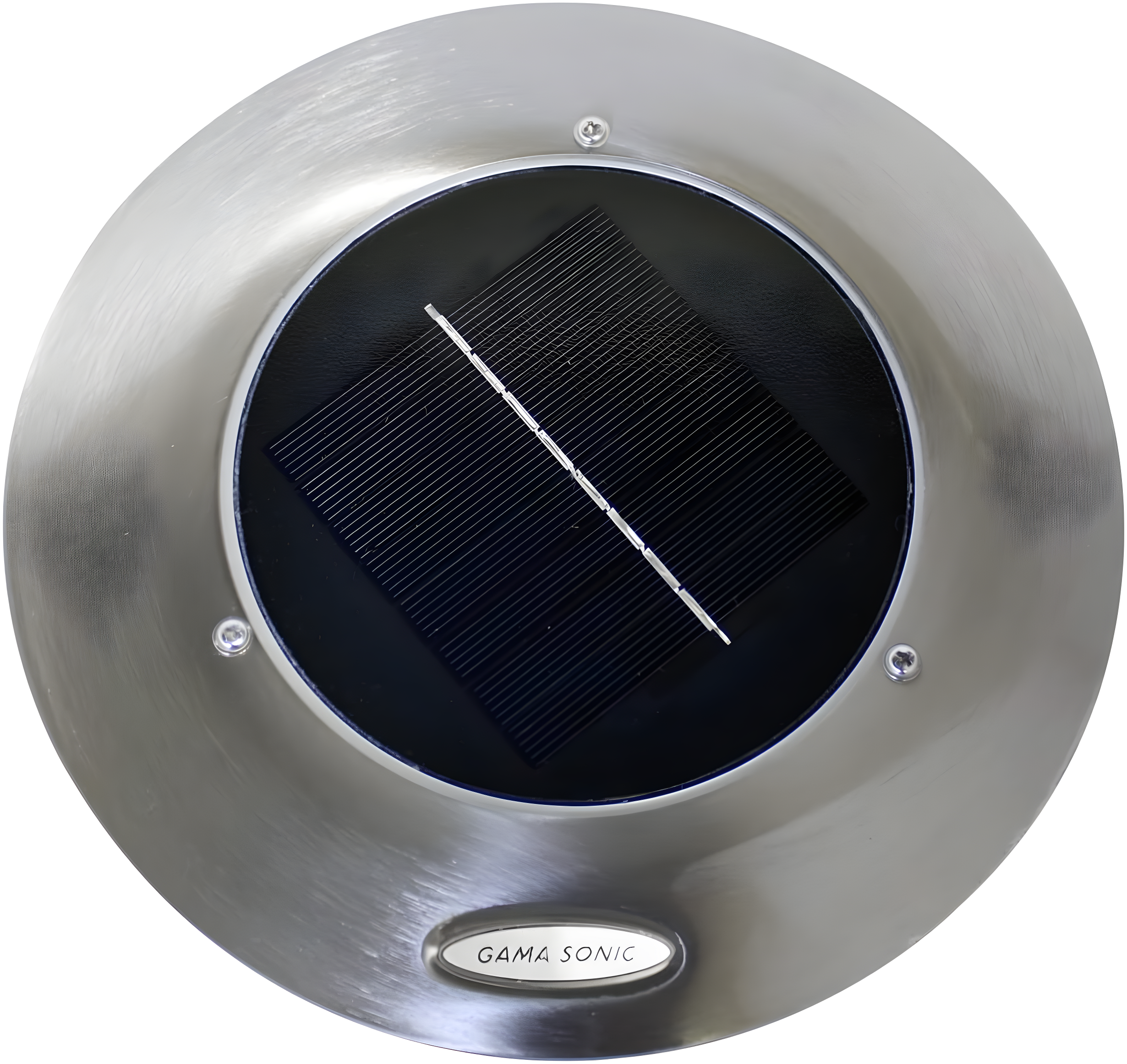 Gama Sonic Stainless Steel Solar Bollard Lamp with EZ Anchor
