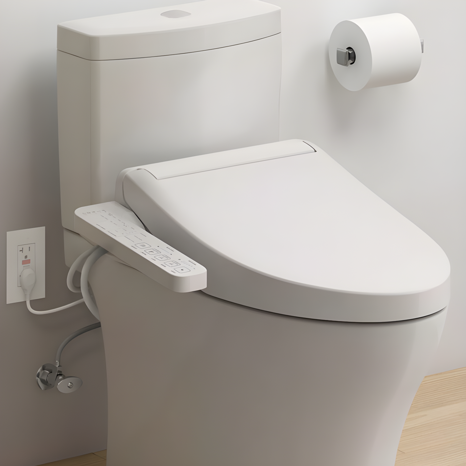 TOTO® WASHLET® C2 Electronic Bidet Toilet Seat with PREMIST and EWATER+ Wand Cleaning, Elongated, Sedona Beige - SW3074#12