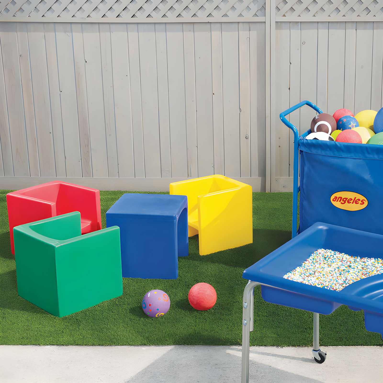 Cube Chair 3-in-1 Kids Desk/Activity