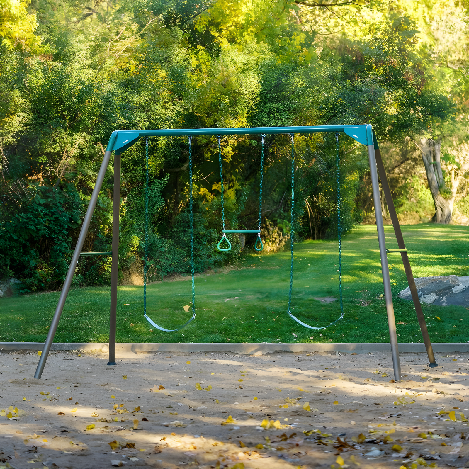 Lifetime Playset 10' Swing Set - Earthtone