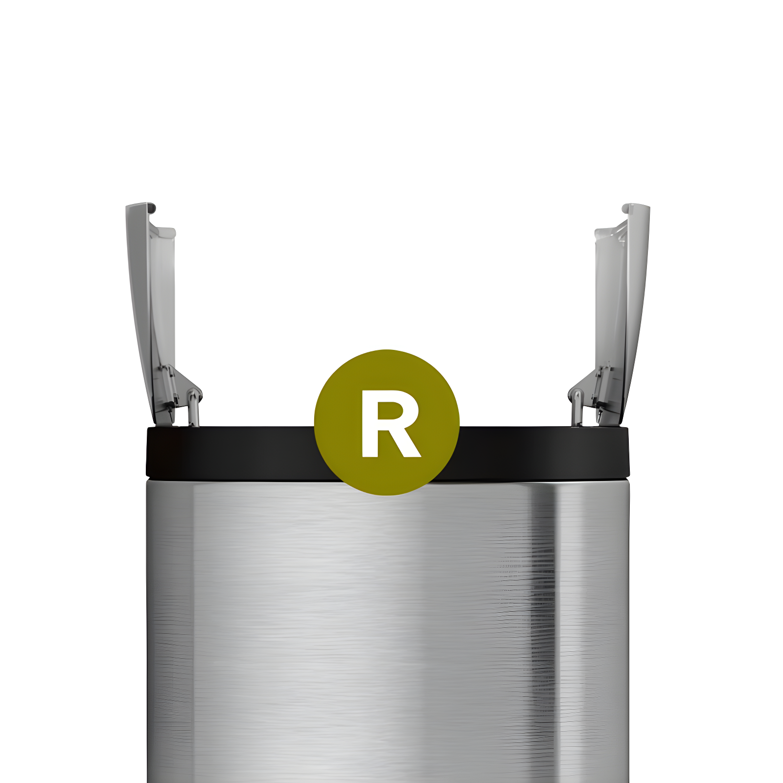 Simplehuman Code R Custom Fit Drawstring Trash Bags, 10 Liter / 2.6 Gallon, White, 60 Count