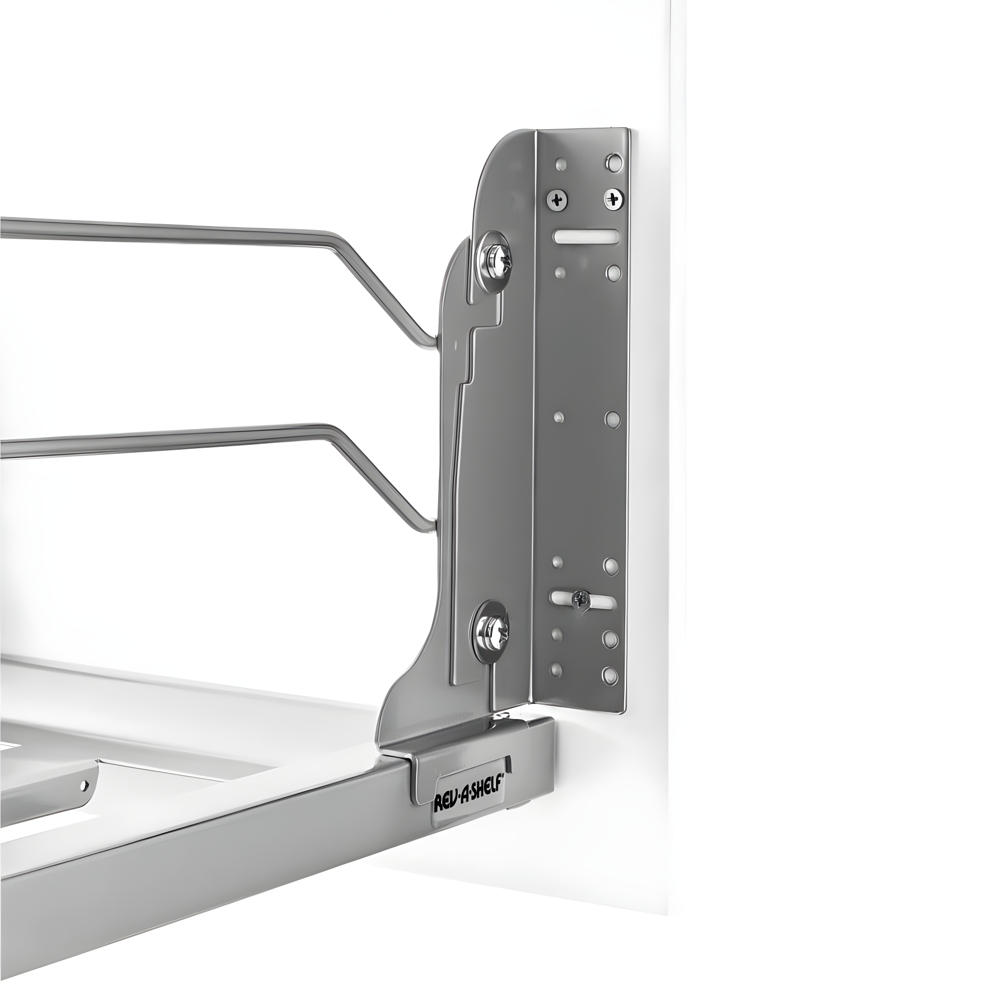 Rev-A-Shelf Double Pull Out Trash Can 35 Qt with Soft-Close