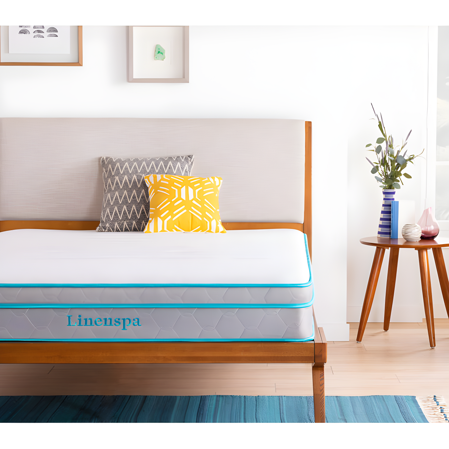 Linenspa Essentials Linenspa Essentials 10 In. Medium Gel Memory Foam Hybrid Mattress