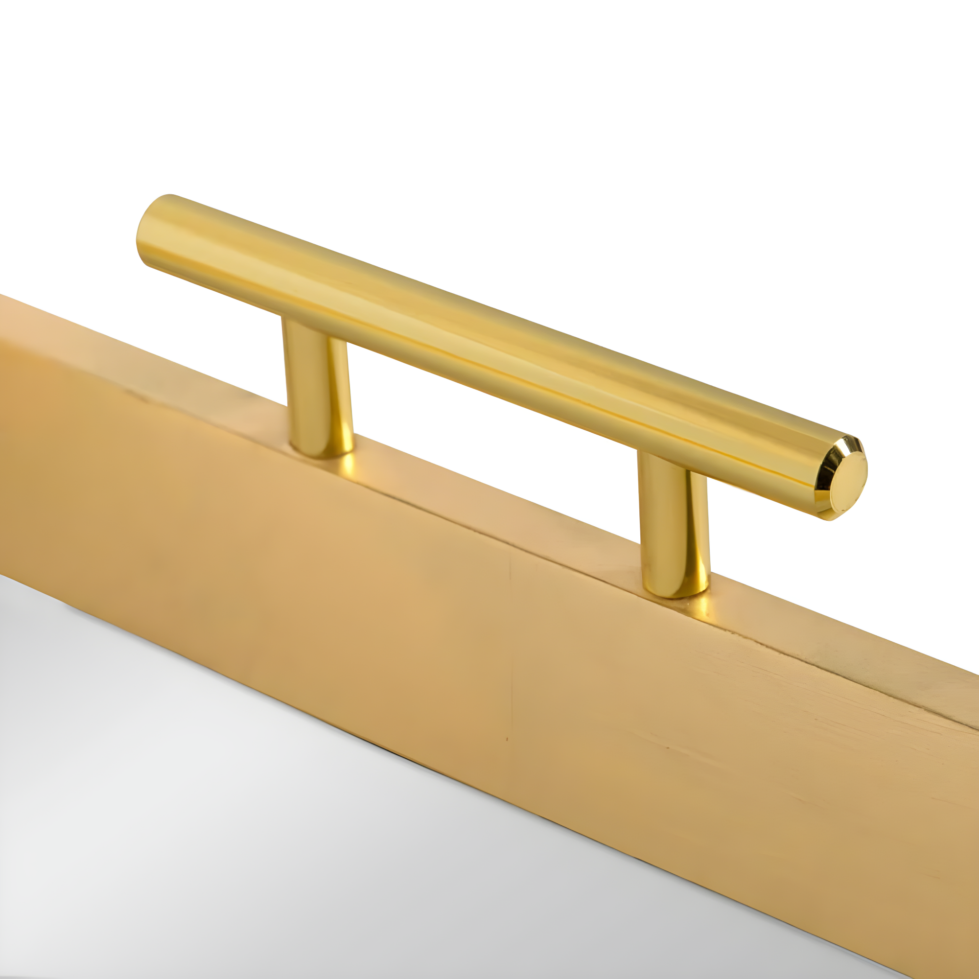 Kate and Laurel Lipton Tray, 16.5x12.25, Gold