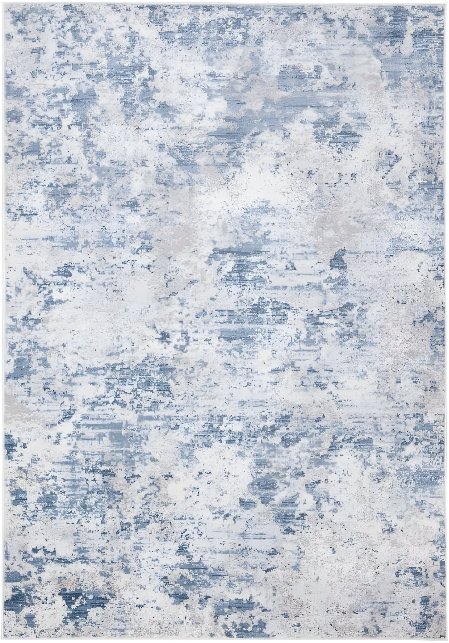 Amelia 700 ALA705 Machine Made Loomed Area Rug - Grey/Blue - 6'-0" x 9'-0" - Safavieh