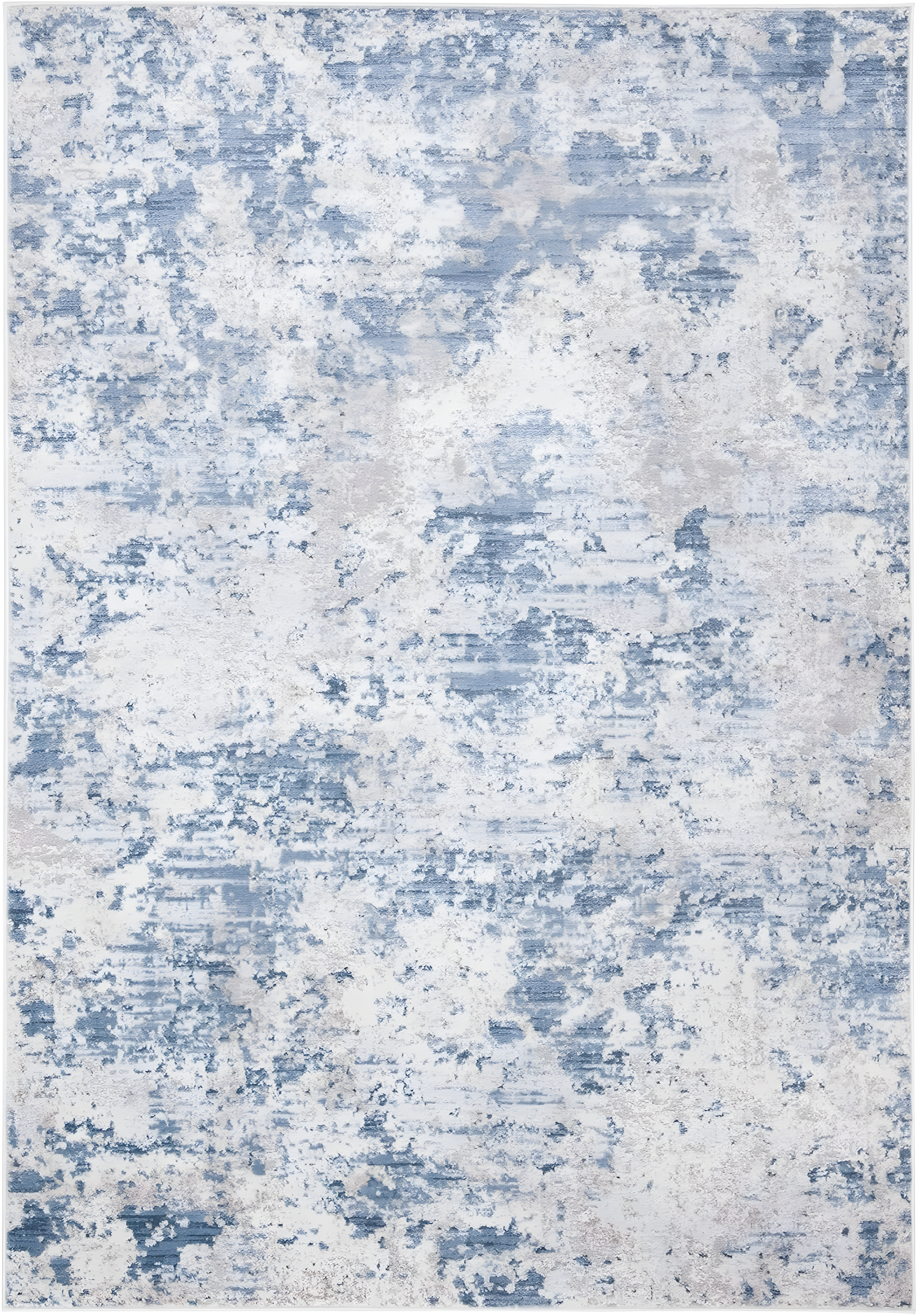 Amelia 700 ALA705 Machine Made Loomed Area Rug - Grey/Blue - 6'-0" x 9'-0" - Safavieh