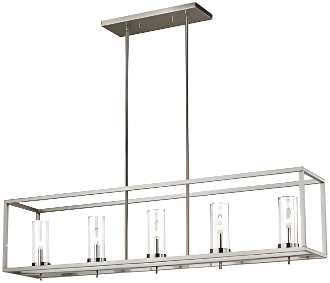 Sea Gull Lighting Generation 4490303EN3-962 Transitional Three Light Wall/Bath from Seagull-Zire Collection in Pewter, Silver Finish, Brushed Nickel
