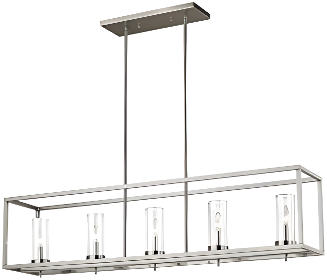 Sea Gull Lighting Generation 4490303EN3-962 Transitional Three Light Wall/Bath from Seagull-Zire Collection in Pewter, Silver Finish, Brushed Nickel
