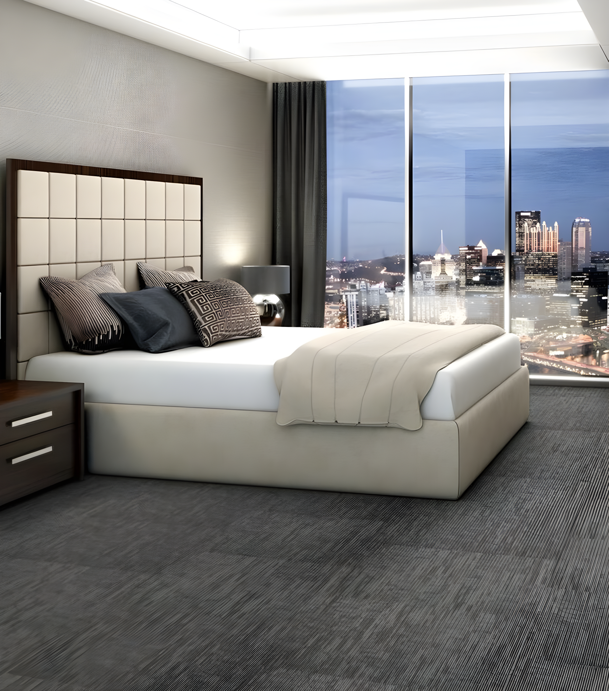 Shaw Apollo 24-in x 24-in Multi-Level Loop Adhesive Carpet Tile (48-sq ft)