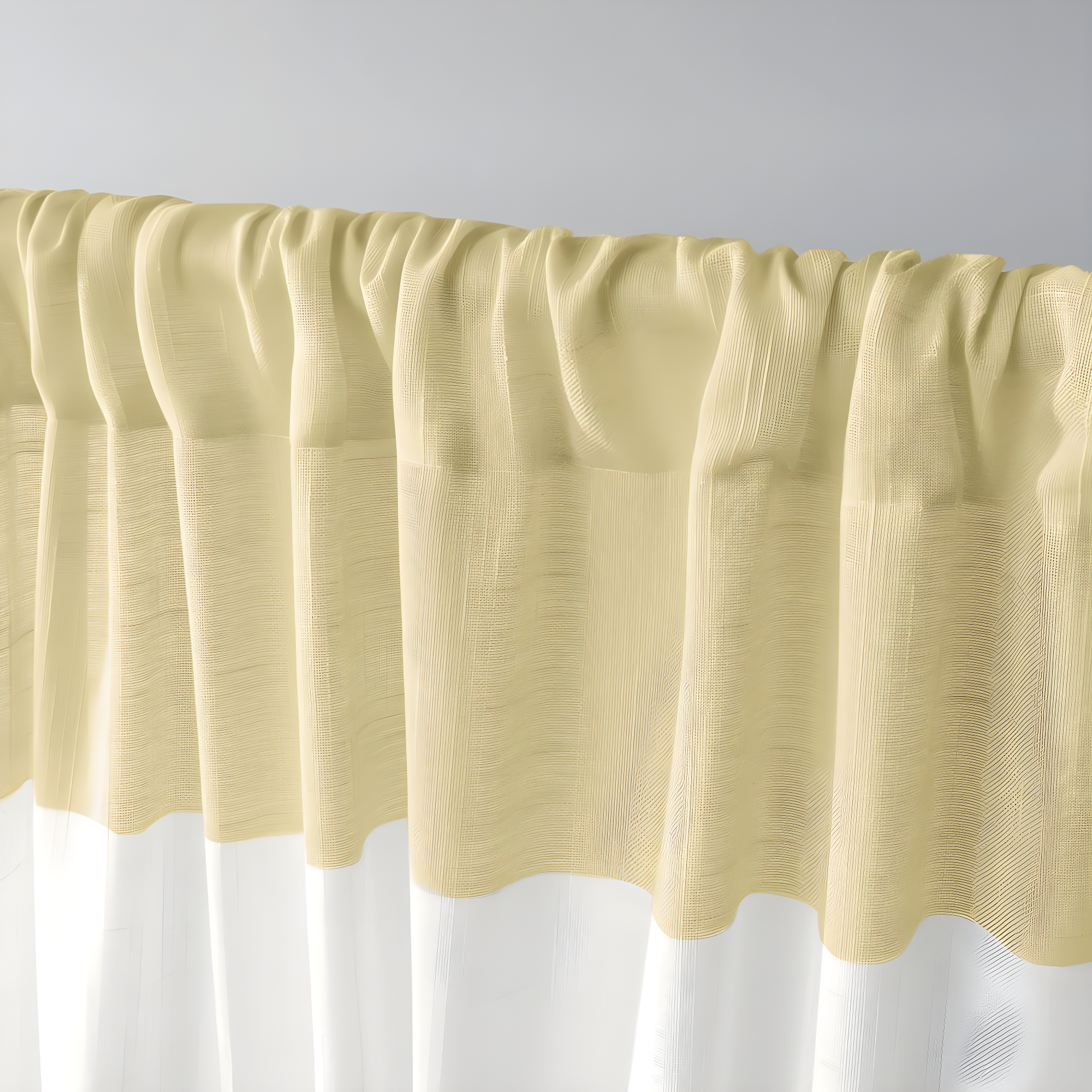 Amalgamated Textiles Darma Synthetic Sheer Curtain Pair