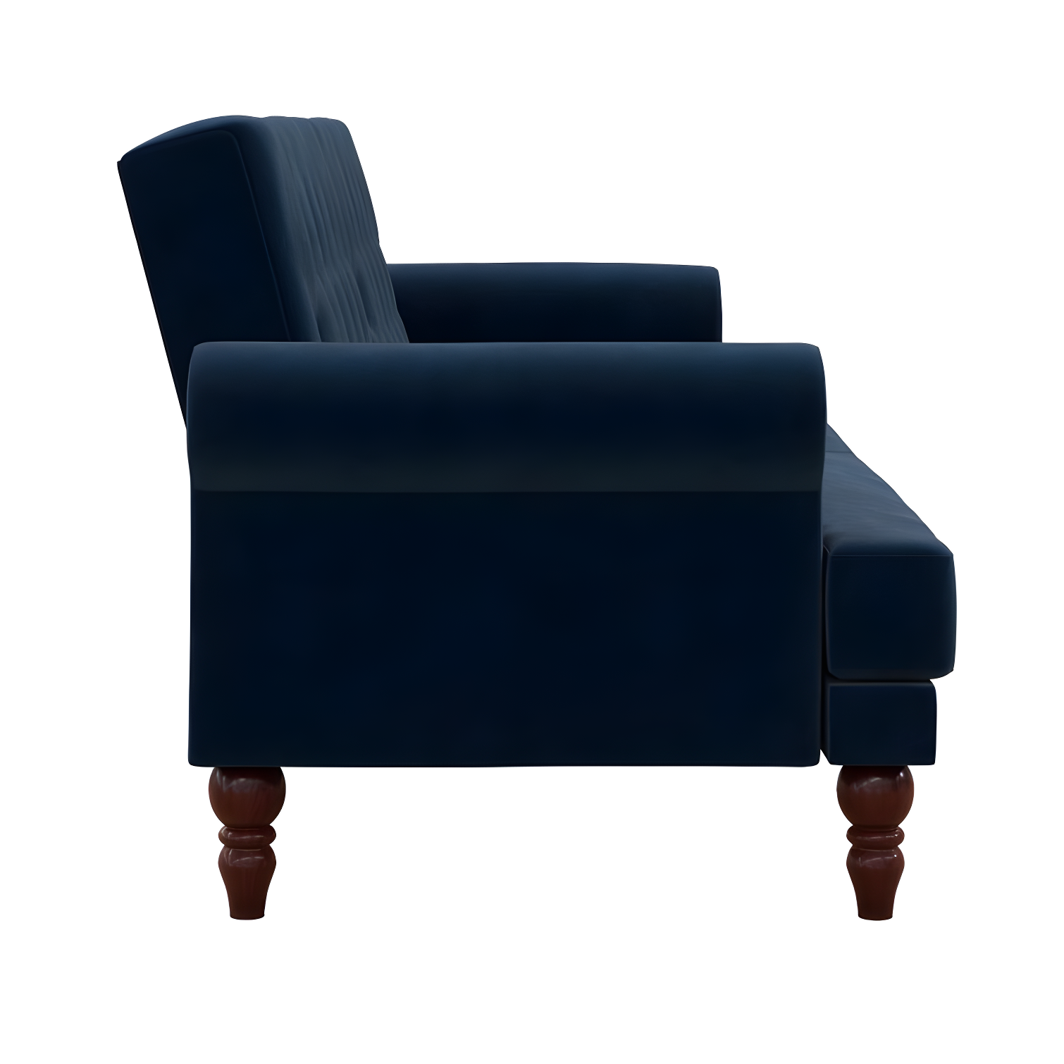 Cassidy Twin 83.5'' Velvet Tufted Convertible Sofa