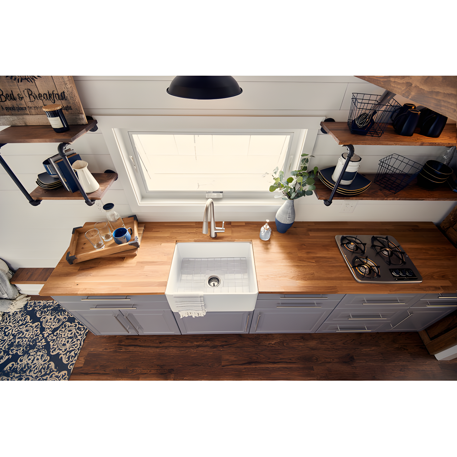 Moen Sleek Pull Down Single Handle Kitchen Faucet with Power Boost Technology and Duralock