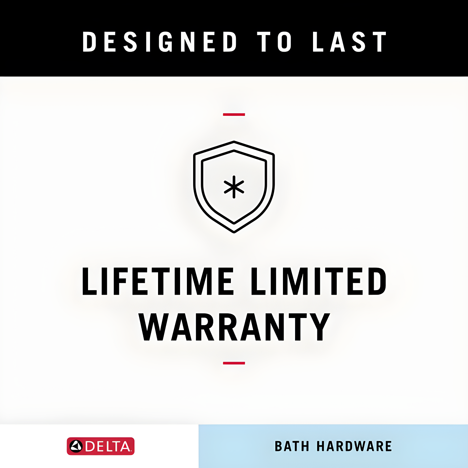 Delta Cassidy 18 in. Glass Shelf with Towel Bar