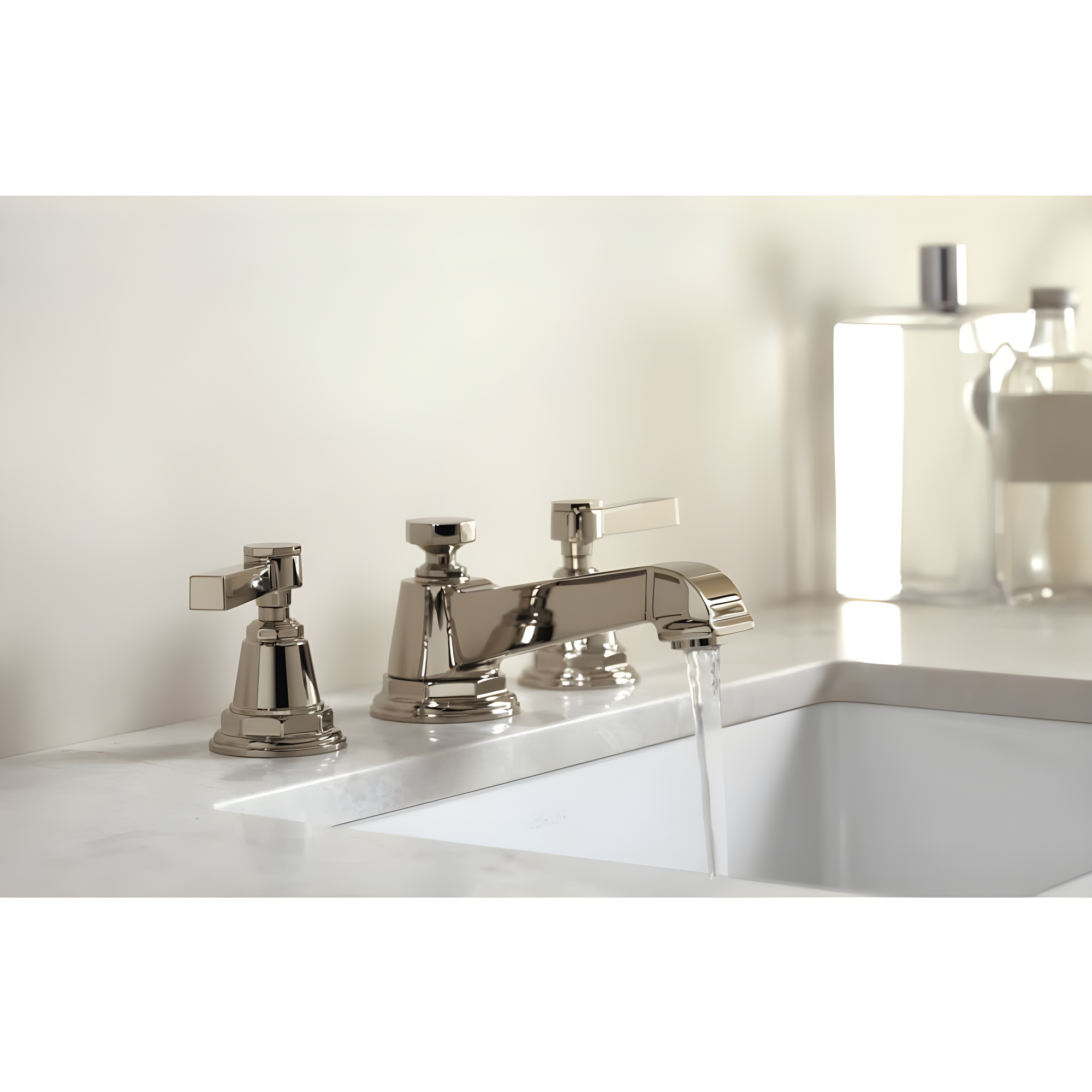 Verticyl Rectangular Undermount Bathroom Sink with Overflow
