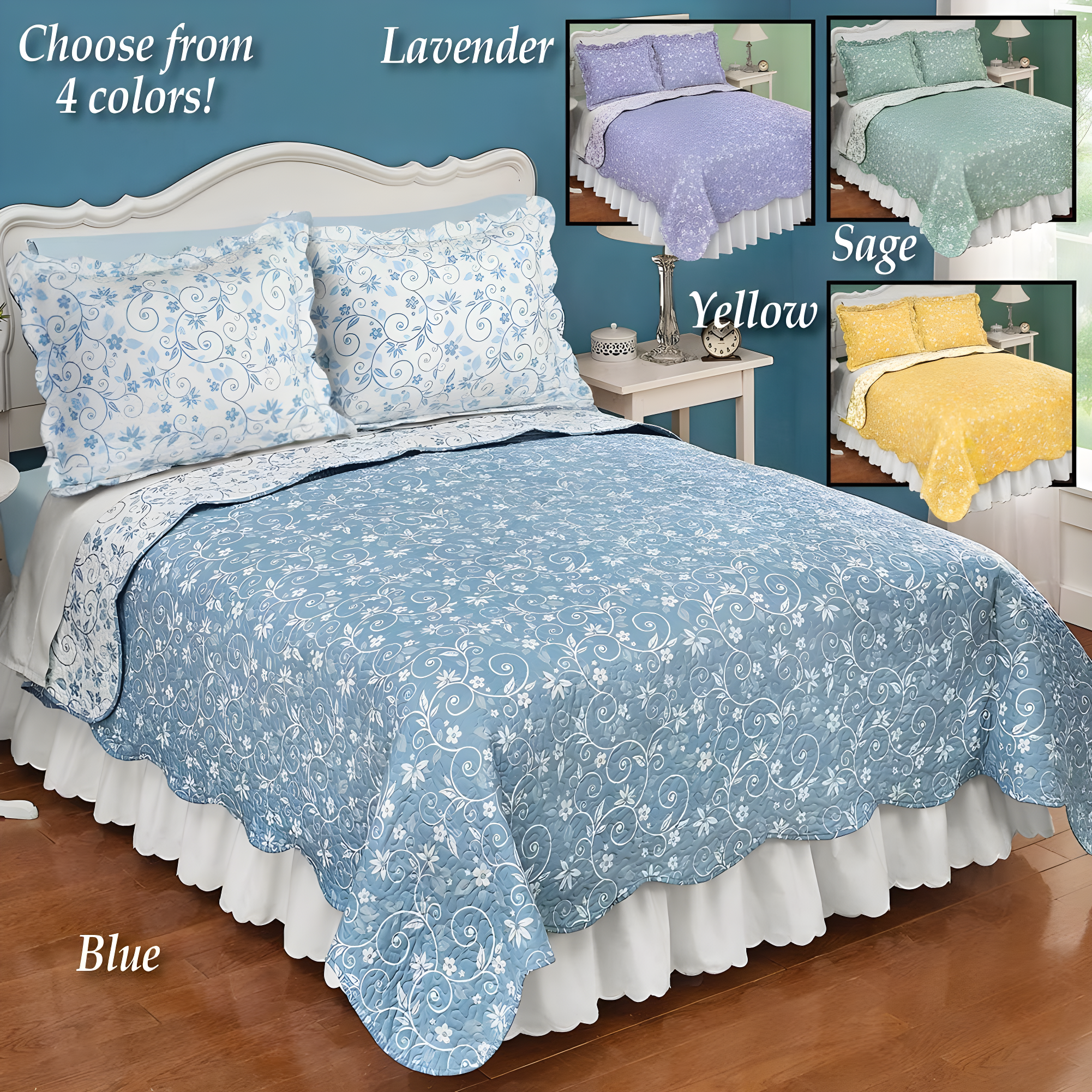 Winston Brands Floral Quilt