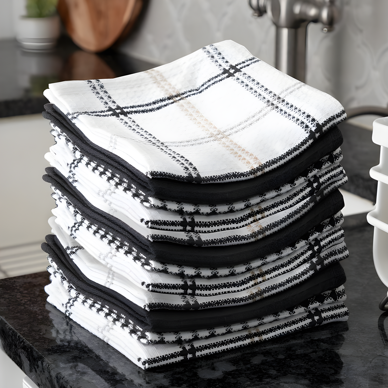 T-fal Flat Waffle Kitchen Dishcloth Set