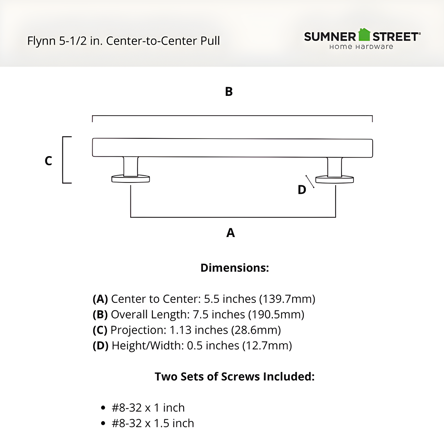 Flynn Bar / Handle Pull Pull