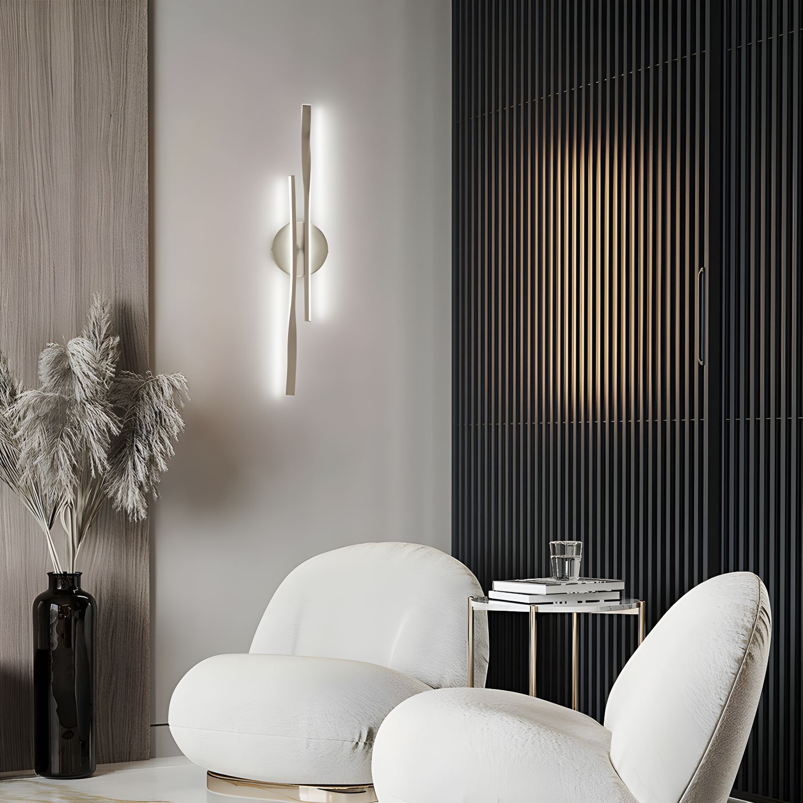 Orren Ellis Shoji 2 - Light Dimmable LED Vanity Light