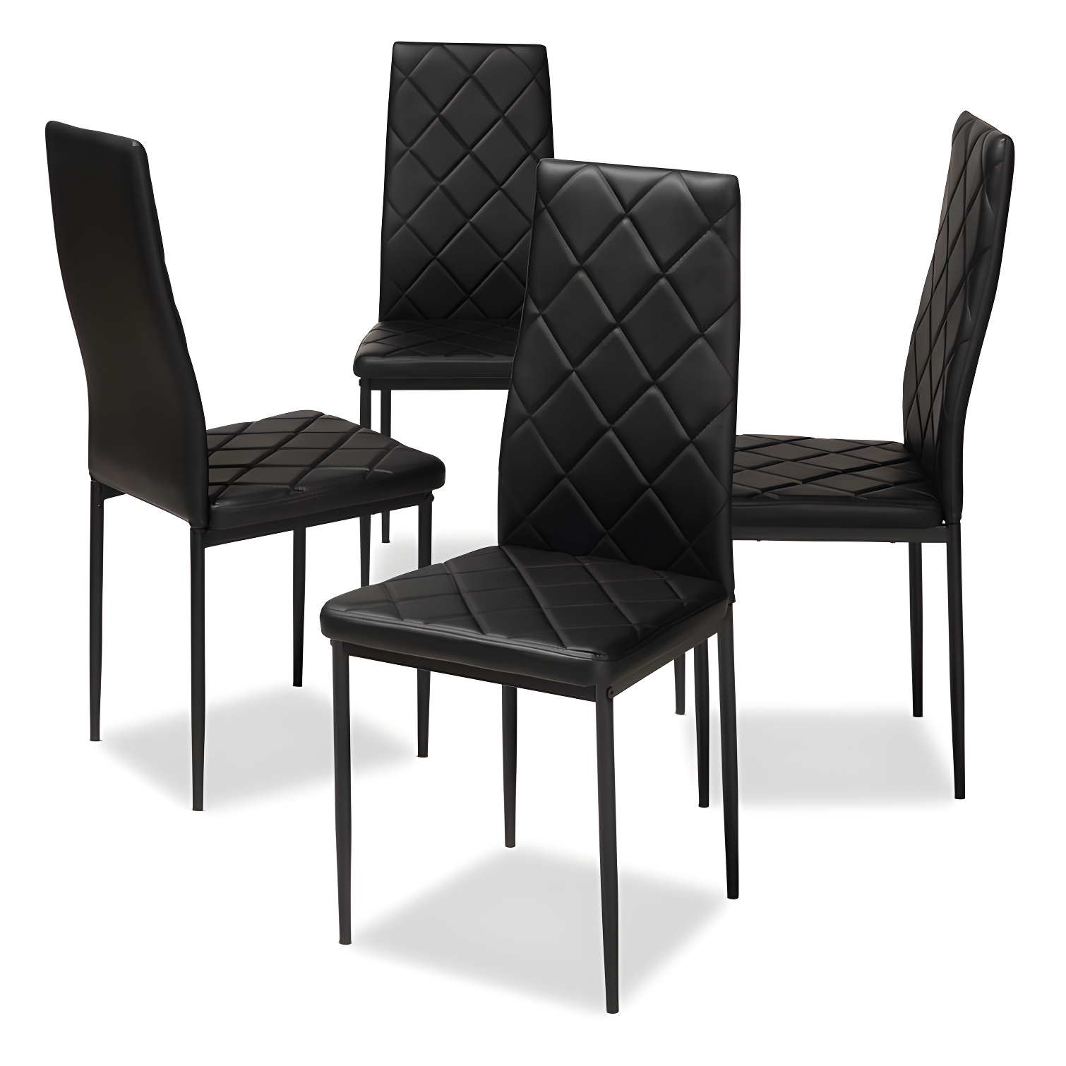 Dalisa 18.11'' H Tufted Faux Leather Upholstered Parsons Chair