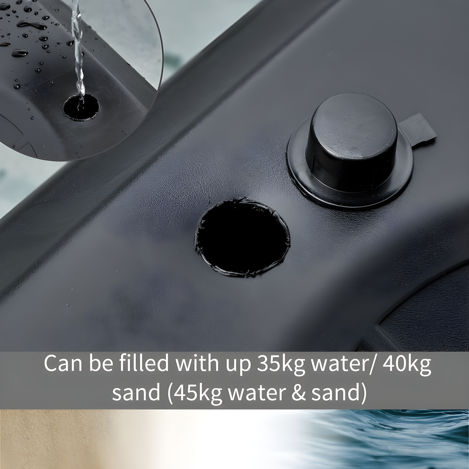 Soozier Height Adjustable 102.25" Outdoor Basketball Hoop