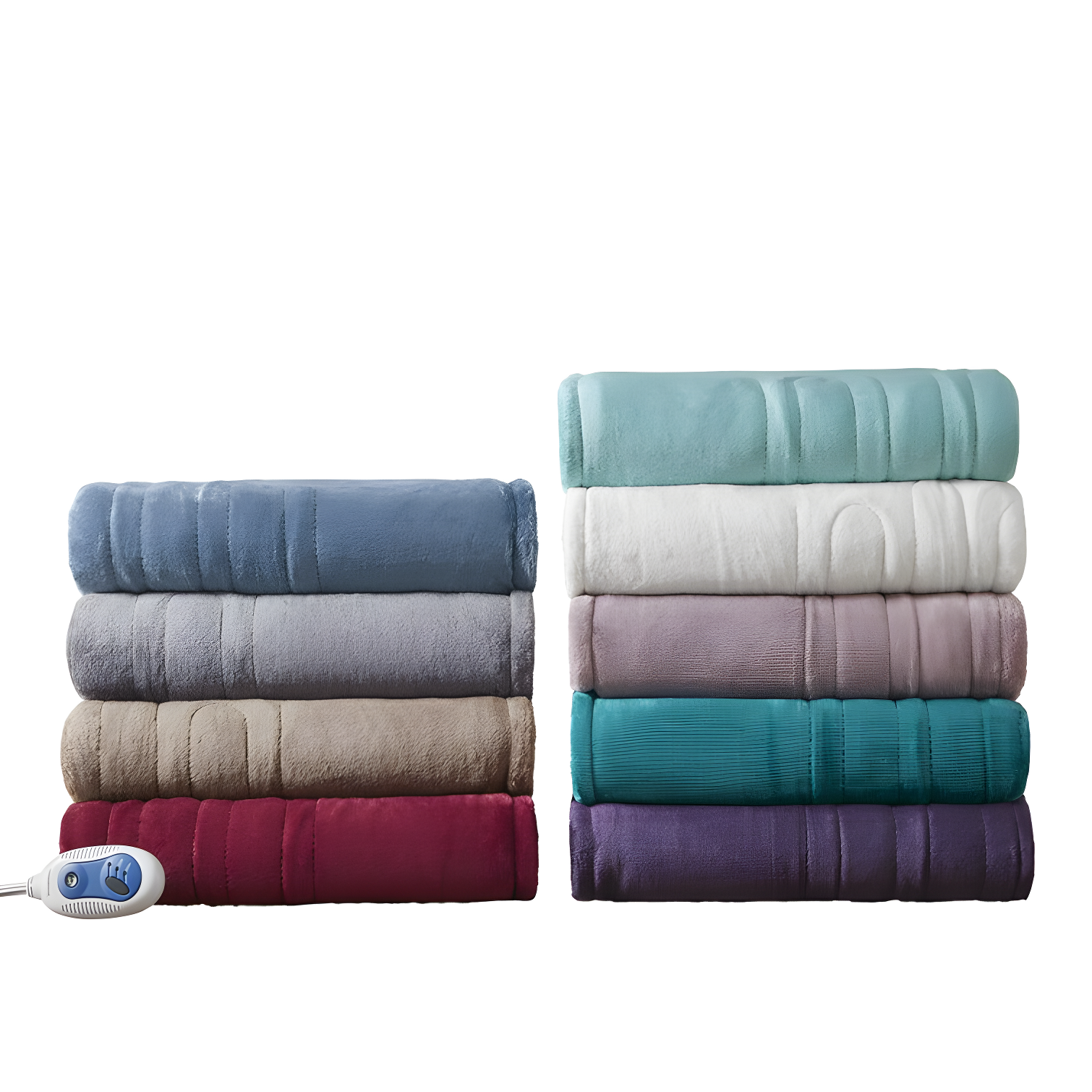 Beautyrest Heated Plush Oversized Throw