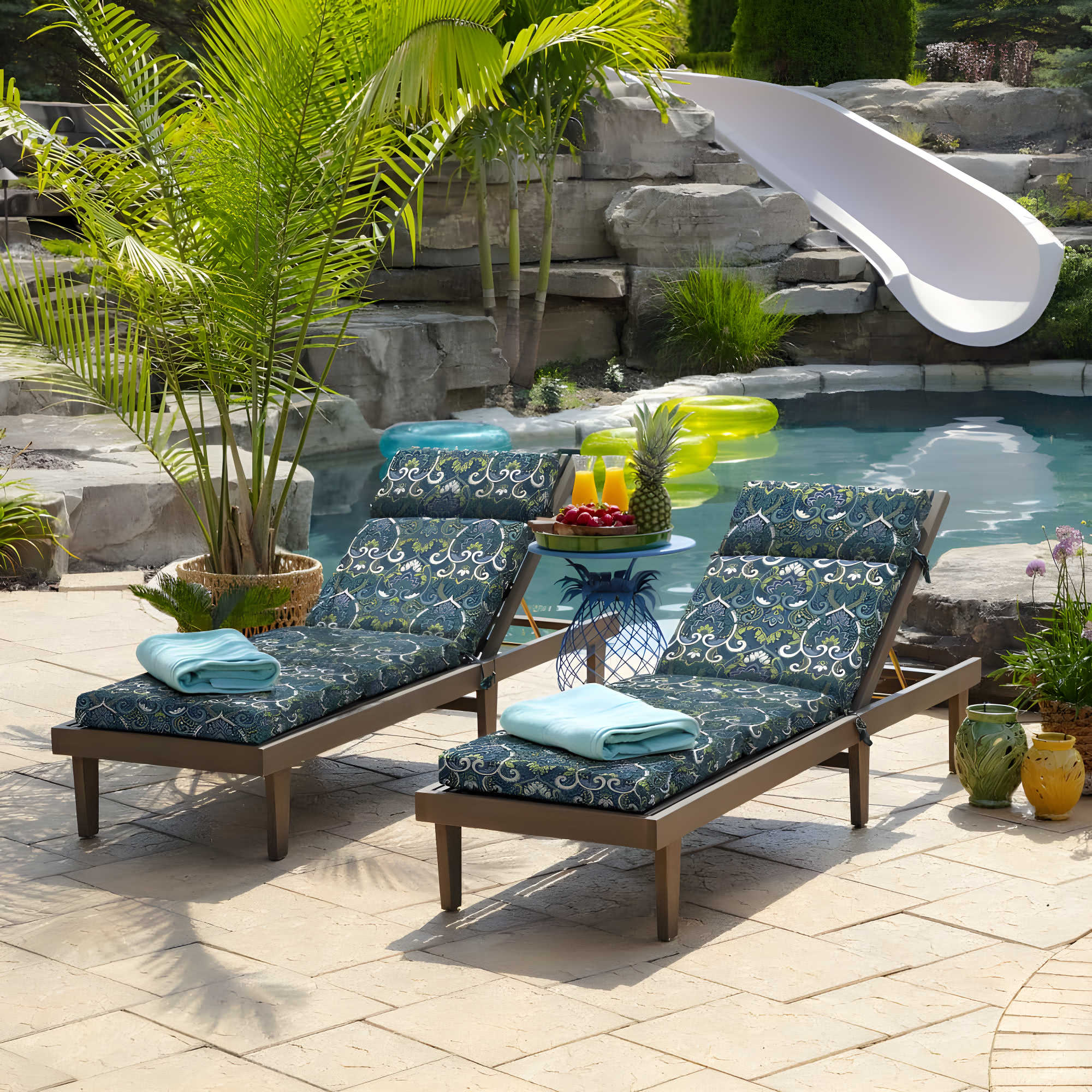 ARDEN Outdoor Chaise Lounge 3.5" Cushion