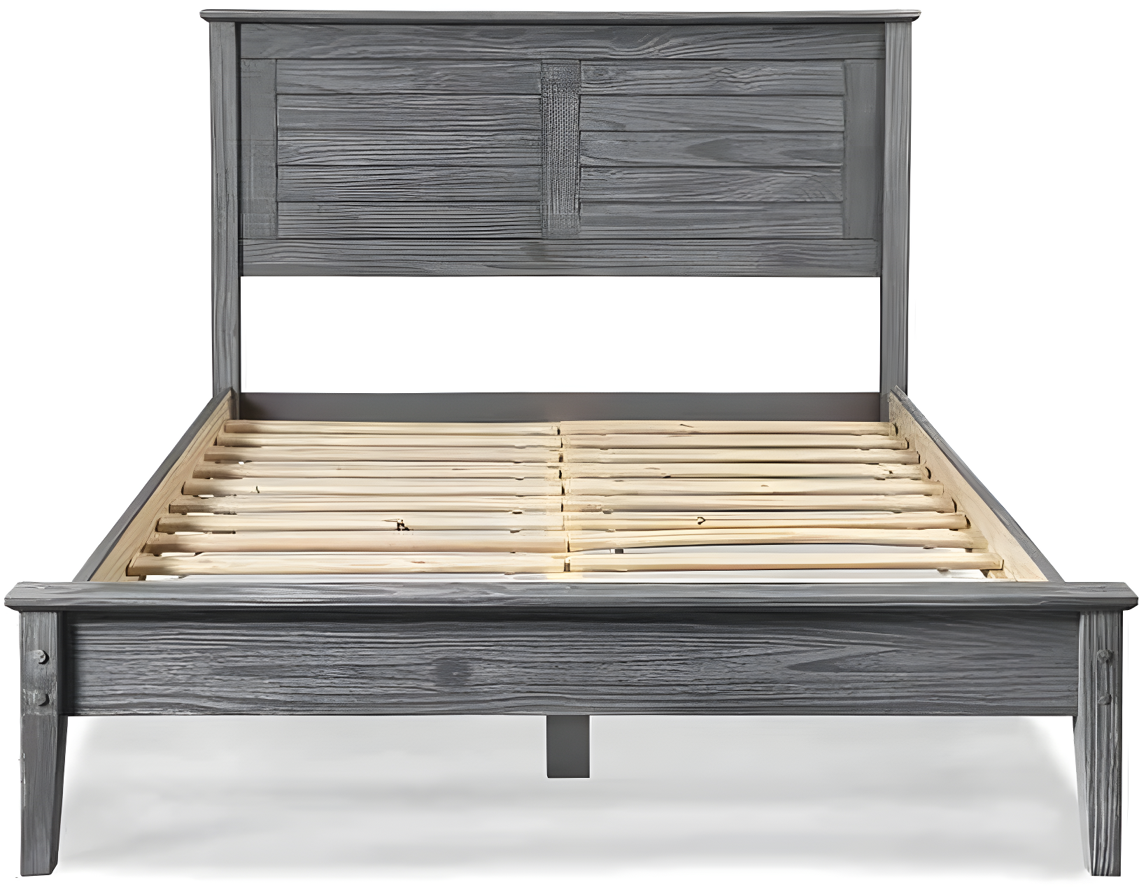 Greenport Solid Wood Louvered Bed