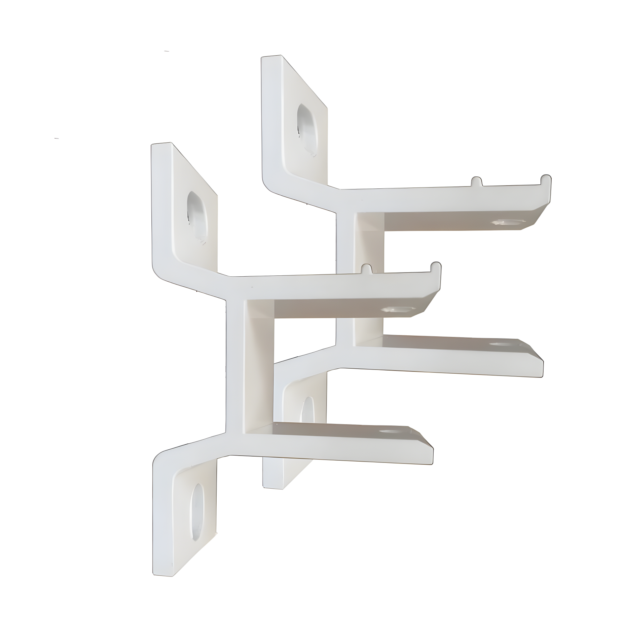ALEKO White Metal Wall Mounting Bracket for Awning (Set of 2)