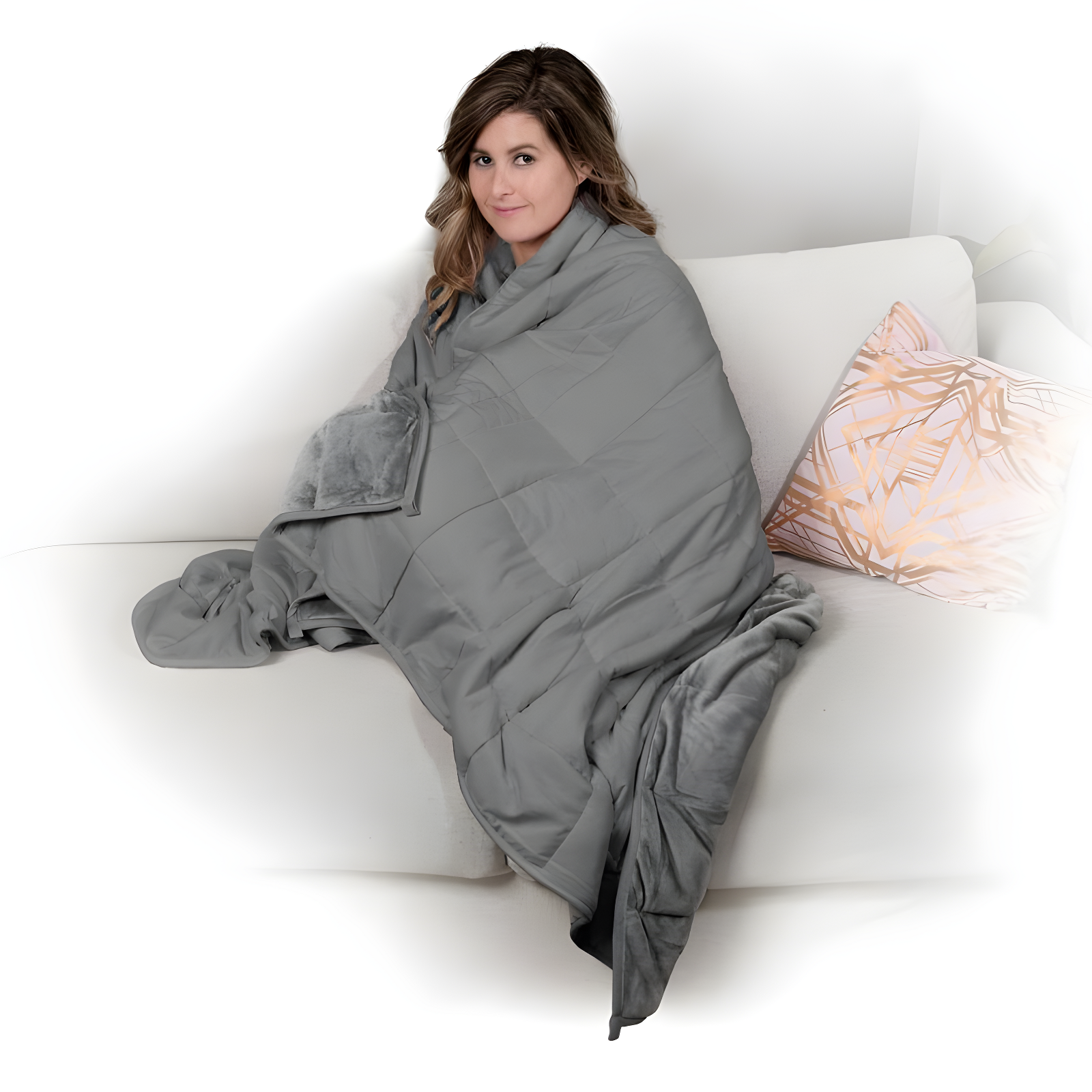 Ella Jayne Home Reversible Weighted Anti-Anxiety Blanket
