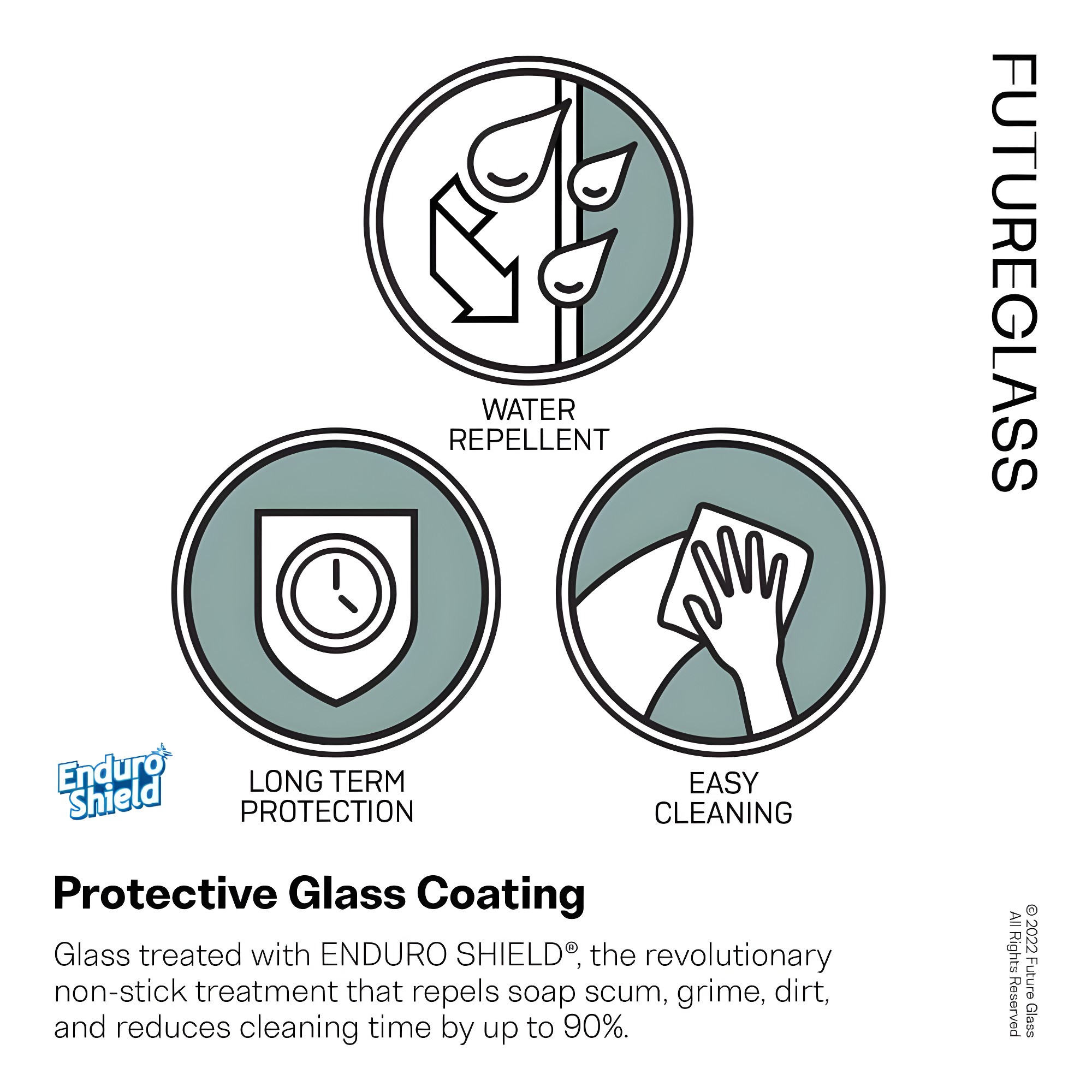 Vela 24 in. x 58.25 in. Frameless Single Fixed Bath Panel